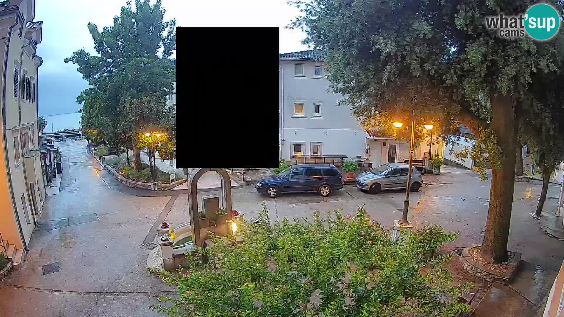 Webcam Centro Draga di Moschiena – Vista live sul centro