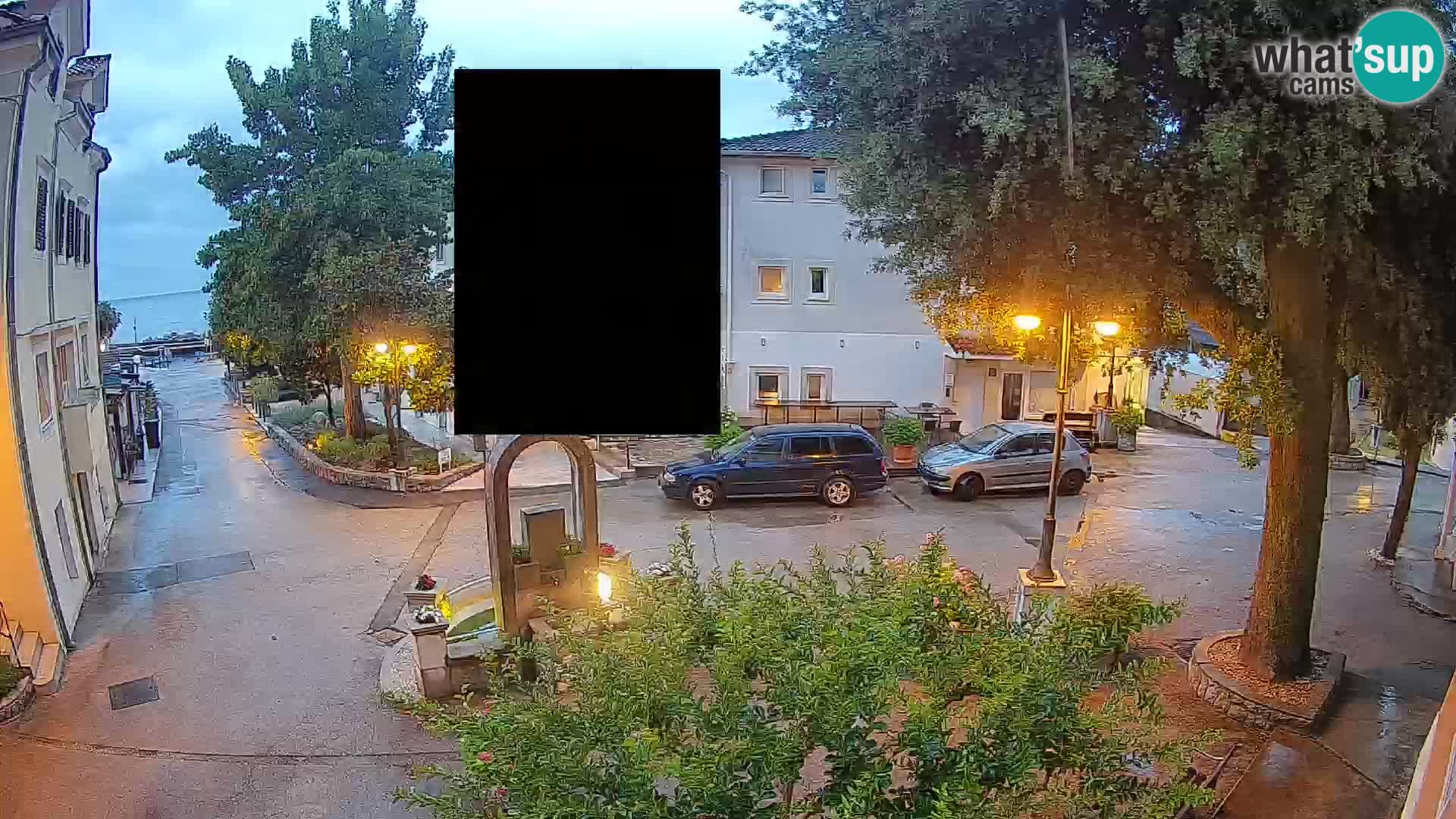 Webcam Mošćenička Draga Zentrum – Liveblick auf das Ortszentrum
