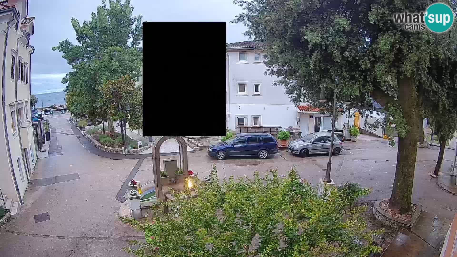 Webcam Mošćenička Draga Zentrum – Liveblick auf das Ortszentrum