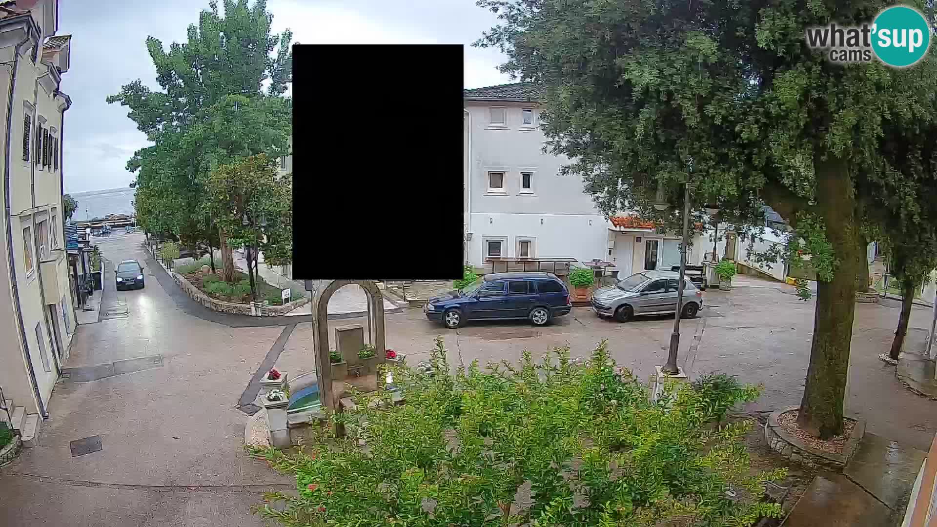 Webcam Centro Draga di Moschiena – Vista live sul centro