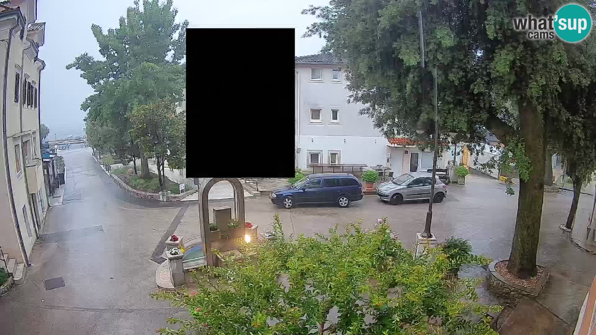 Webcam Centro Draga di Moschiena – Vista live sul centro