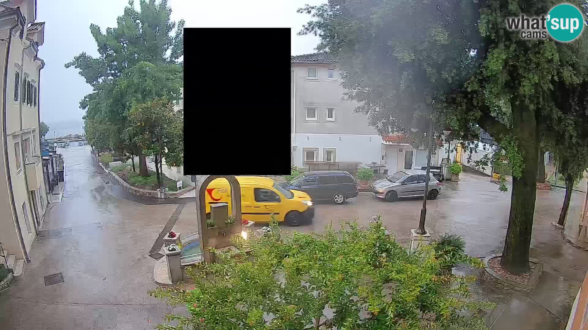Webcam Centro Draga di Moschiena – Vista live sul centro