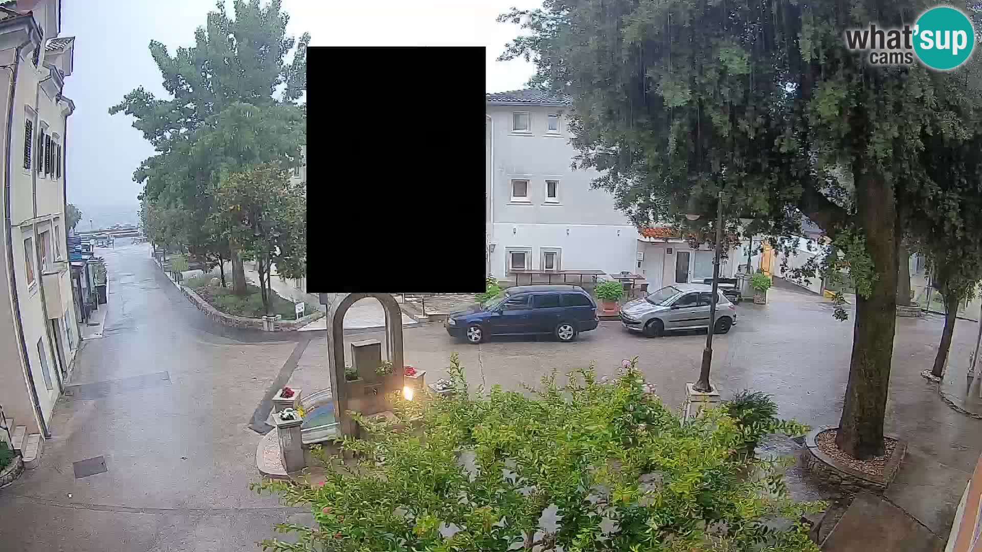 Webcam Mošćenička Draga Zentrum – Liveblick auf das Ortszentrum