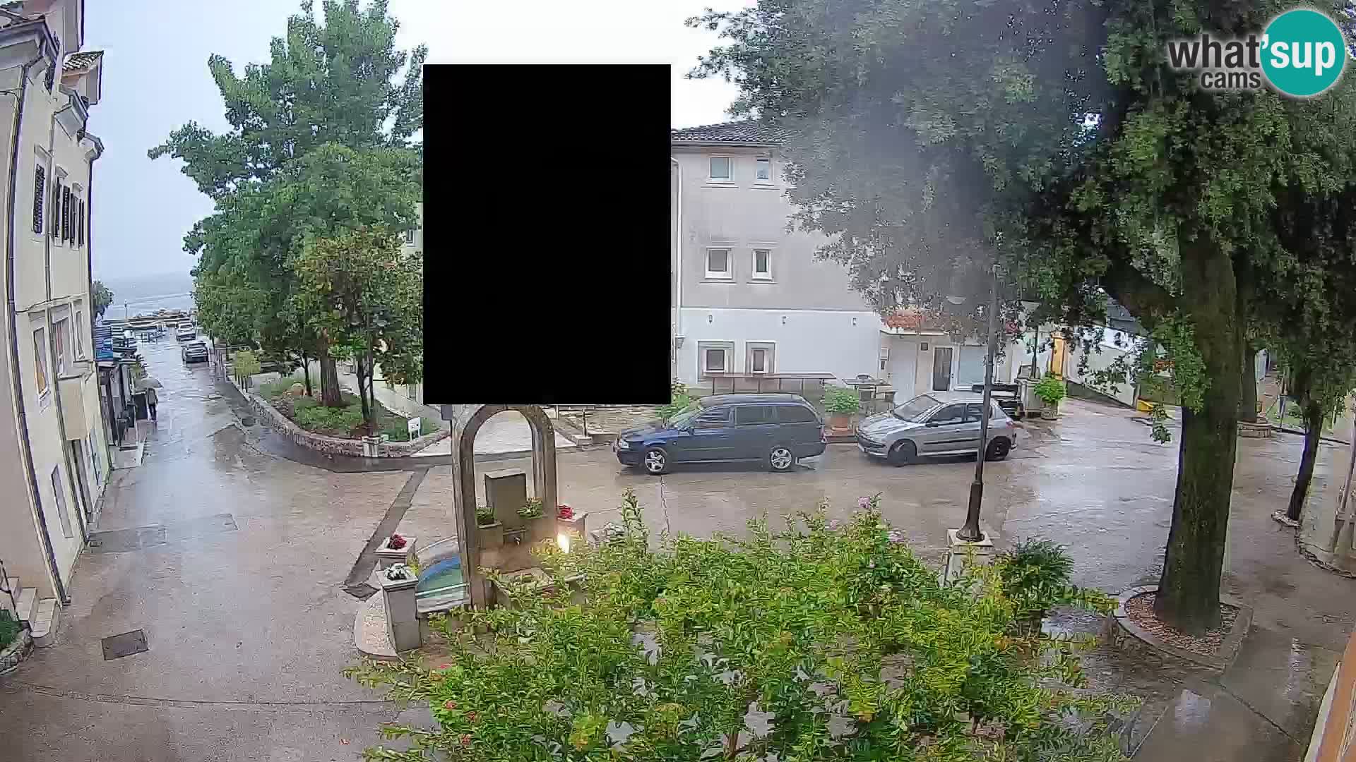 Webcam Centro Draga di Moschiena – Vista live sul centro