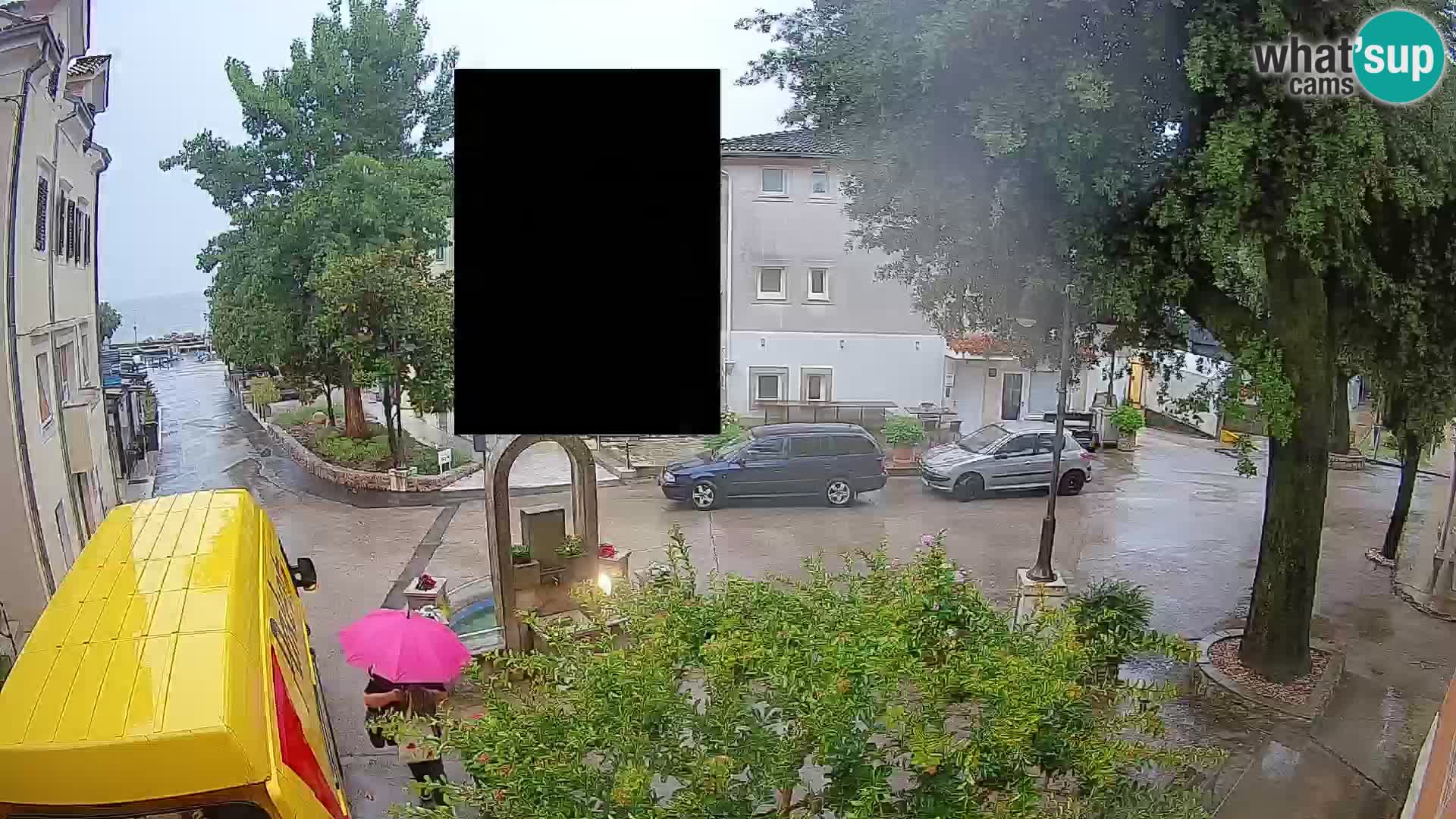 Webcam Mošćenička Draga Zentrum – Liveblick auf das Ortszentrum