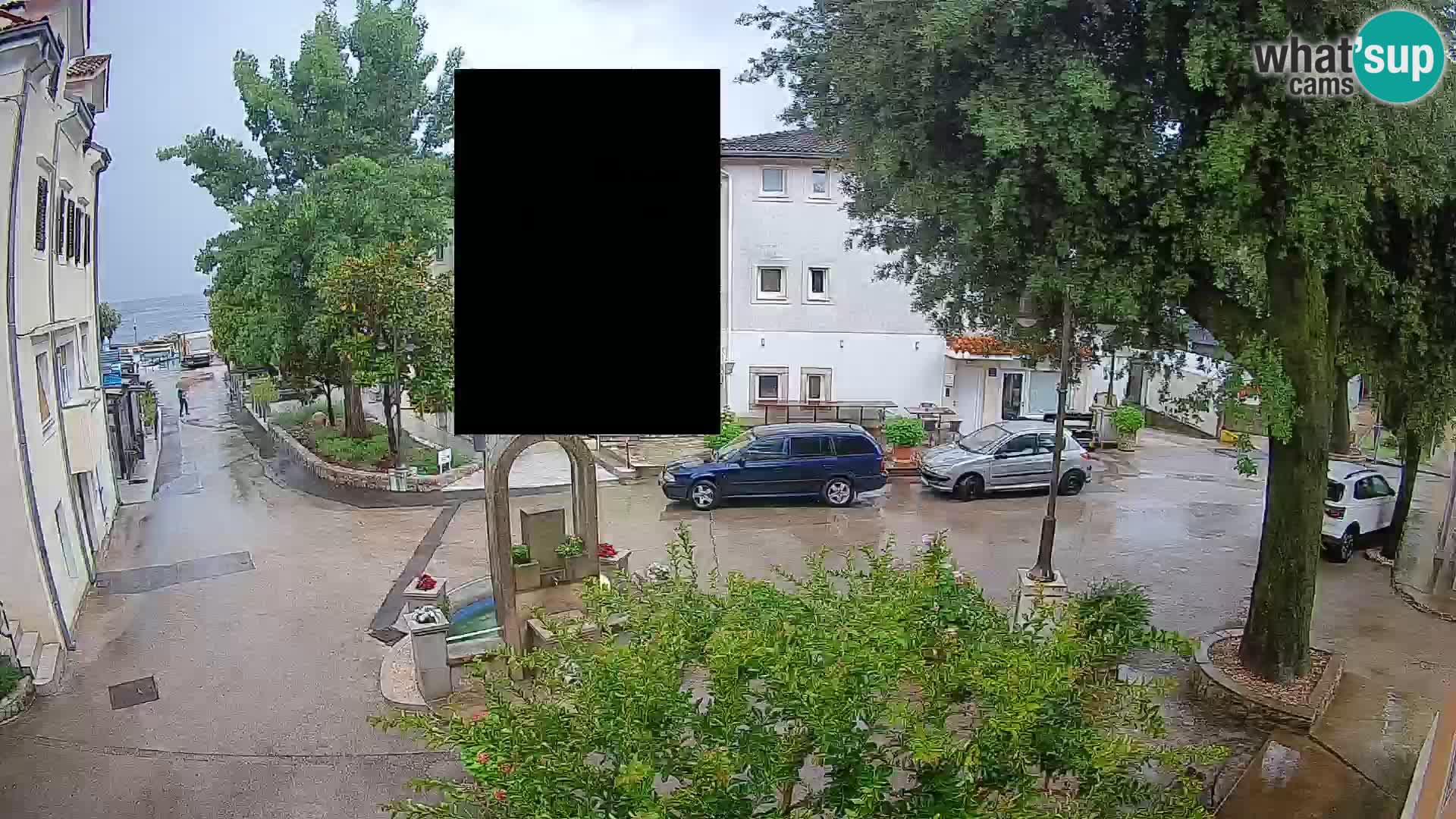 Webcam Mošćenička Draga Zentrum – Liveblick auf das Ortszentrum
