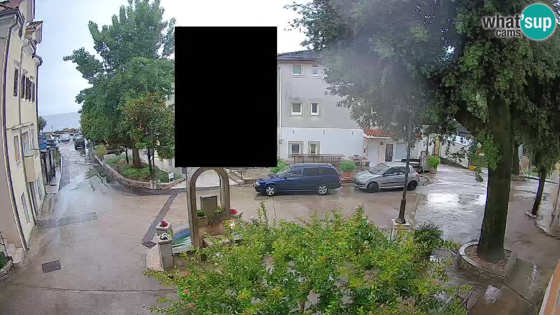 Webcam Centre de Mošćenička Draga – Vue en direct du centre-ville