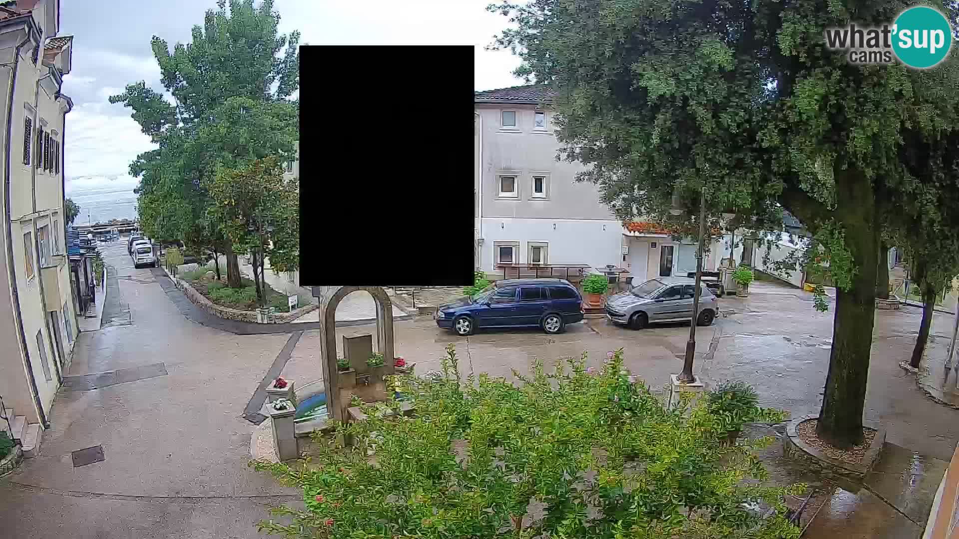Webcam Centre de Mošćenička Draga – Vue en direct du centre-ville