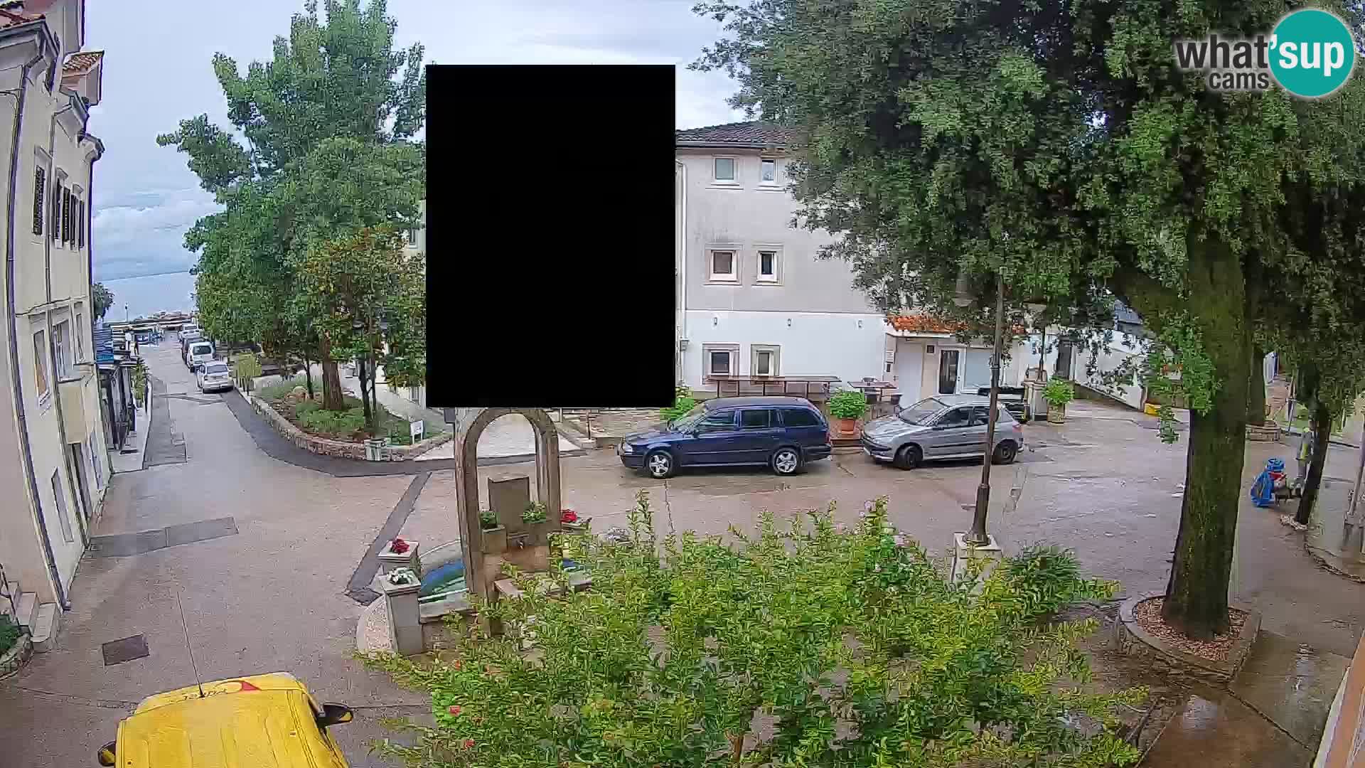 Webcam centre de Mošćenička Draga – Vue en direct du centre-ville