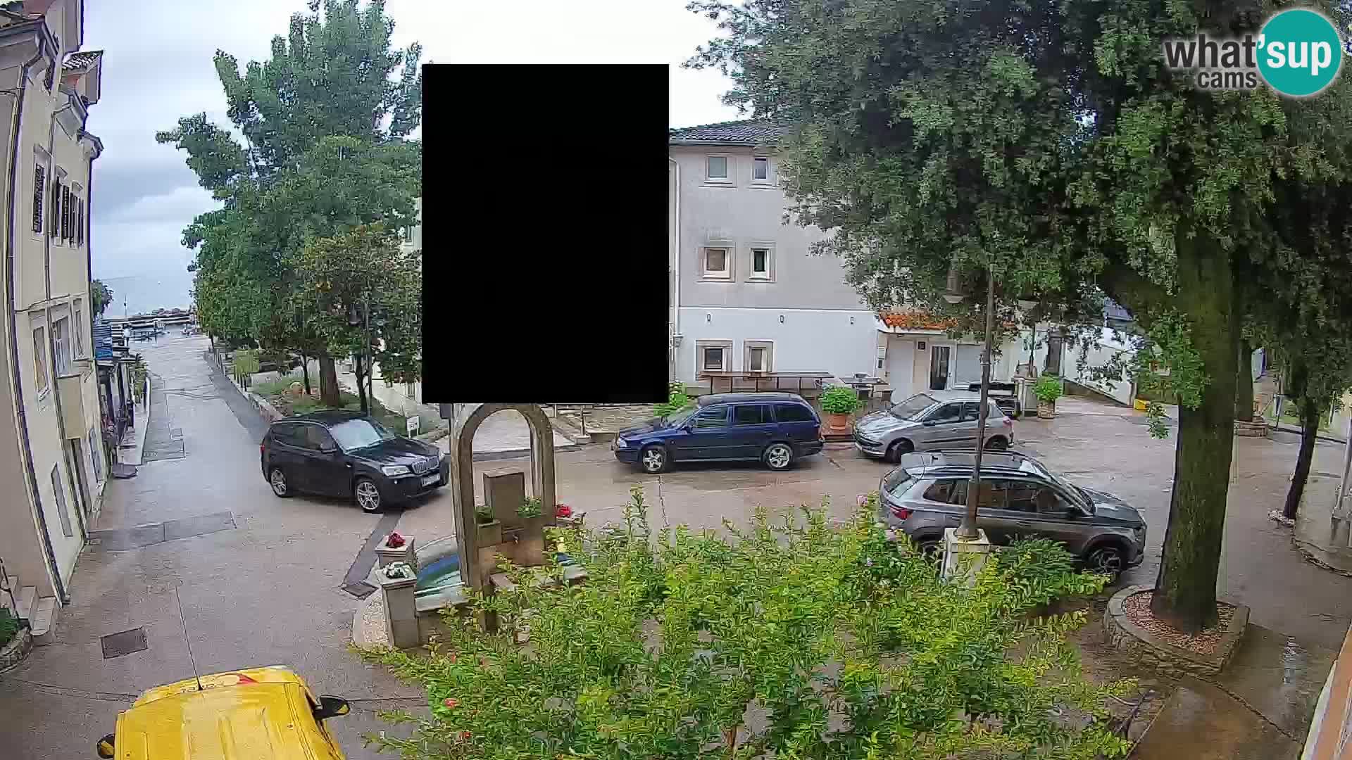 Webcam Mošćenička Draga Center – Live View of the Town Center