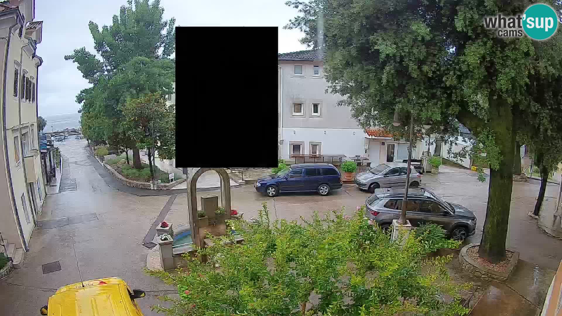Webcam Mošćenička Draga Center – Live View of the Town Center