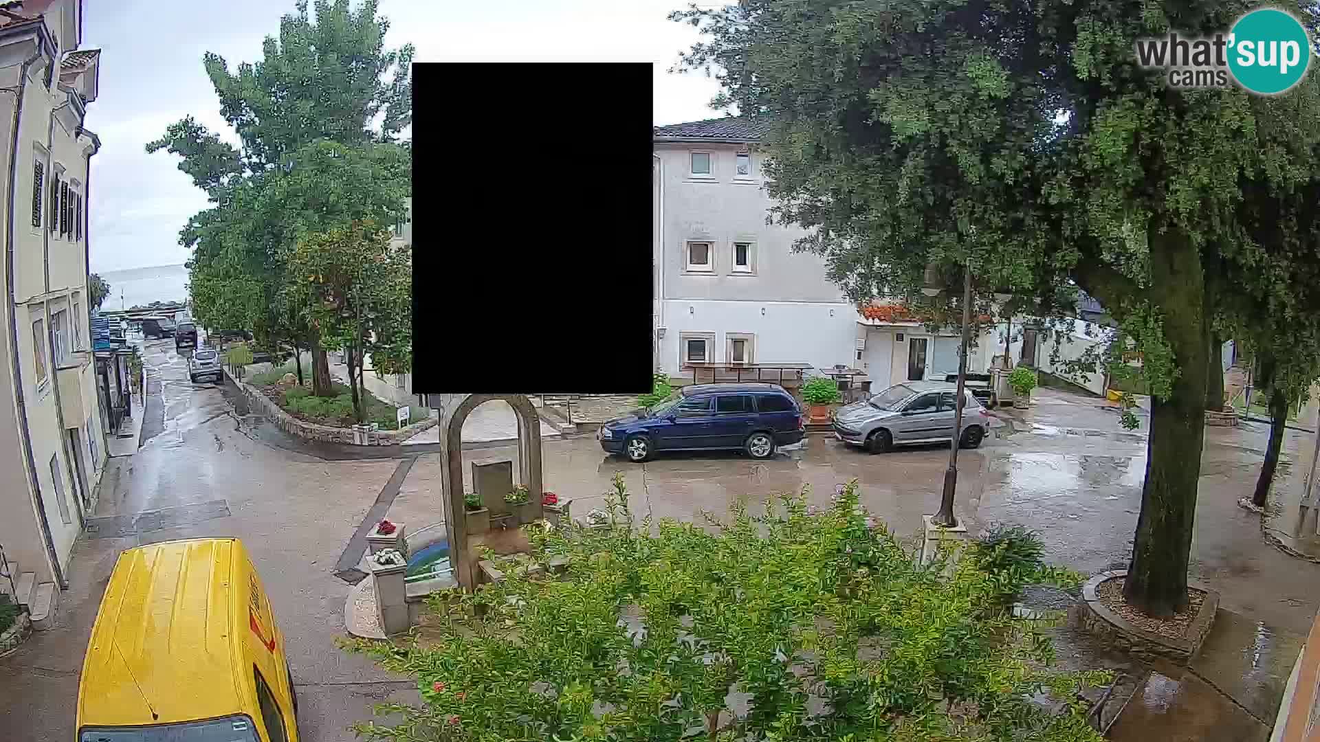 Webcam Mošćenička Draga Center – Live View of the Town Center
