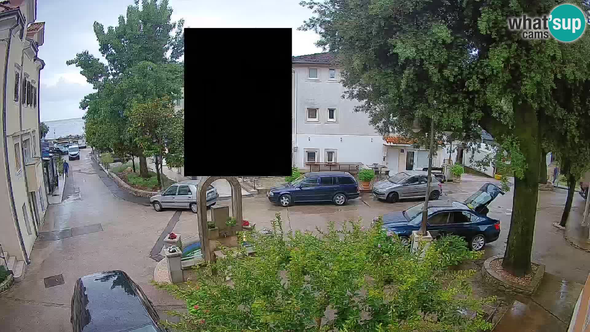Webcam Mošćenička Draga Zentrum – Liveblick auf das Ortszentrum