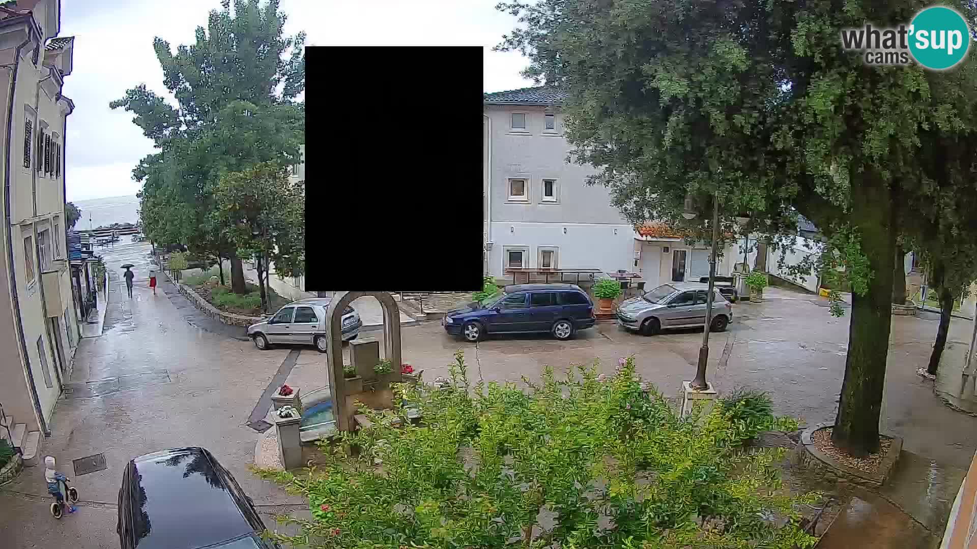 Webcam Mošćenička Draga Zentrum – Liveblick auf das Ortszentrum