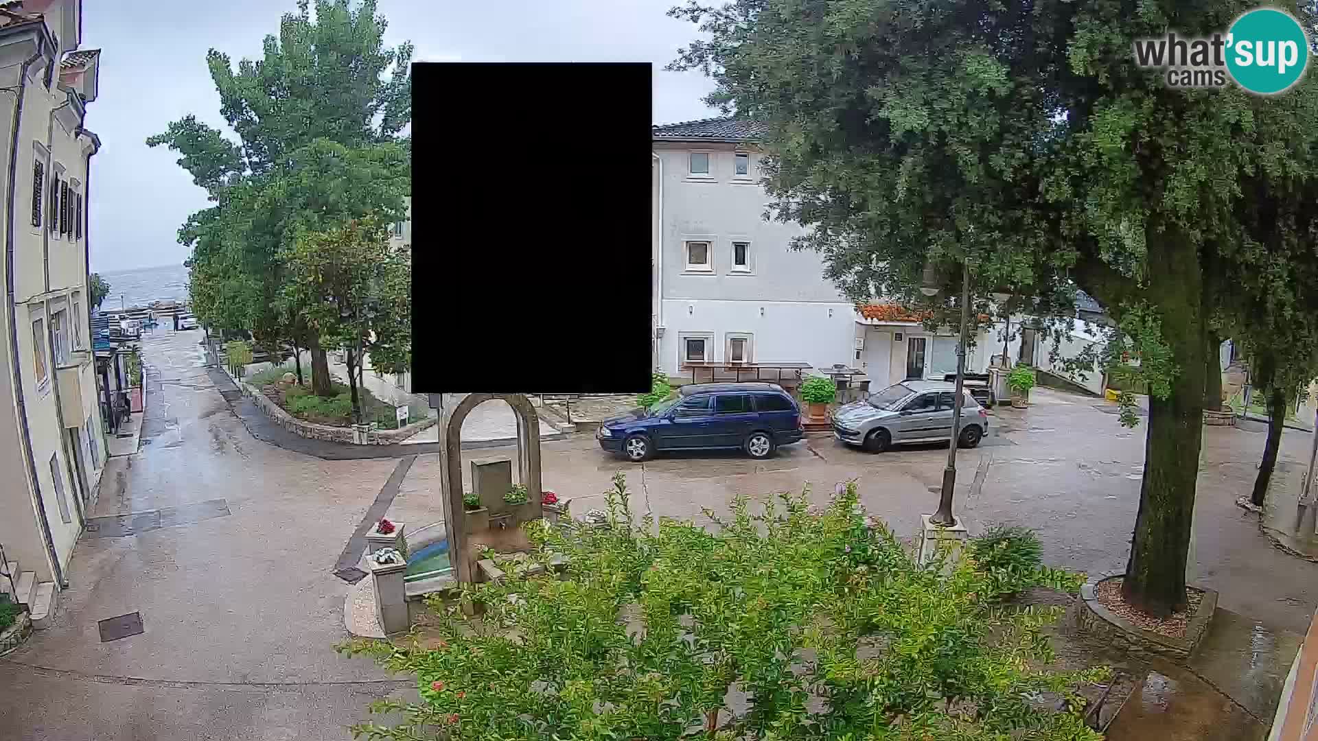 Webcam centre de Mošćenička Draga – Vue en direct du centre-ville
