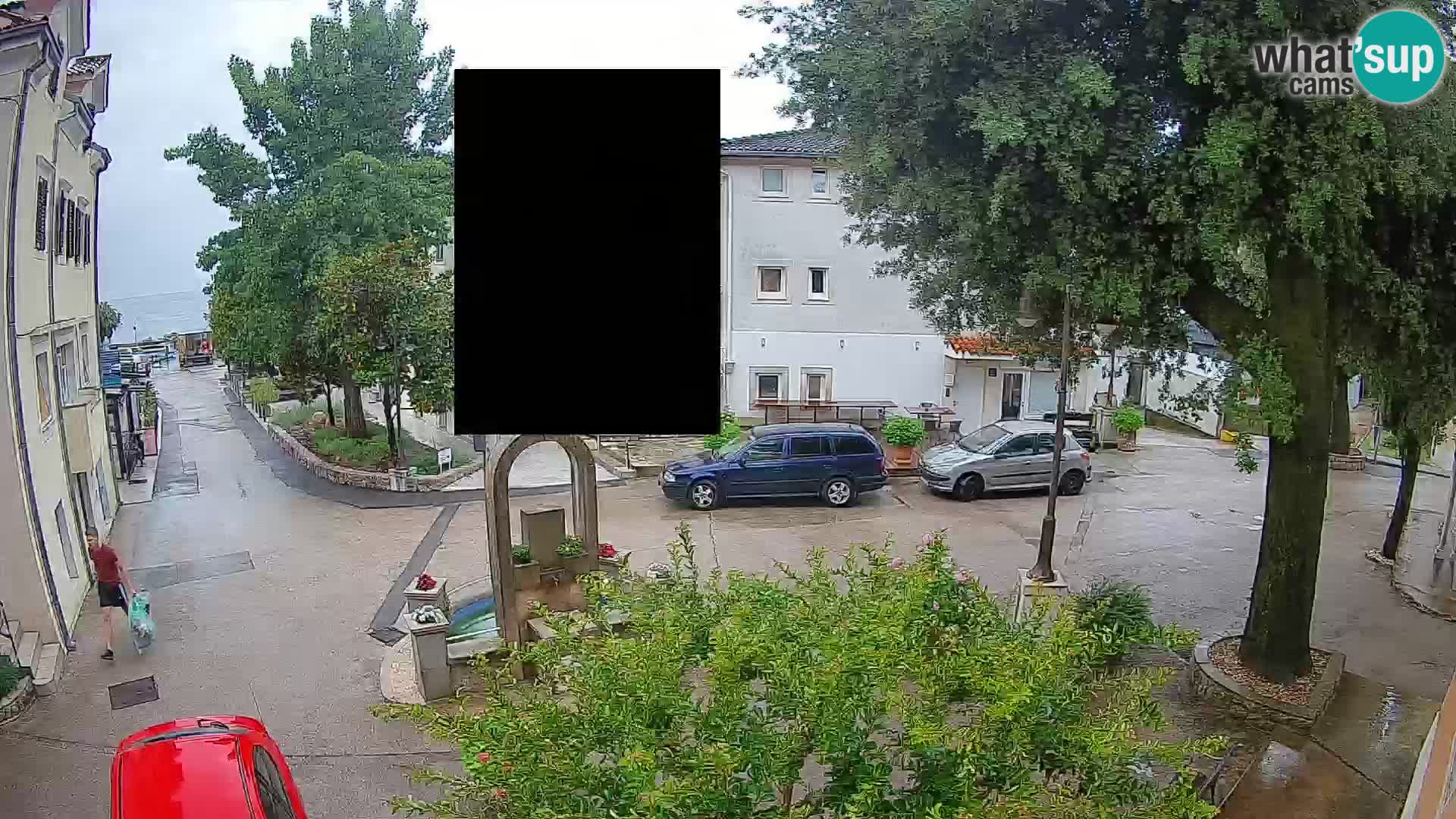 Webcam Mošćenička Draga Zentrum – Liveblick auf das Ortszentrum