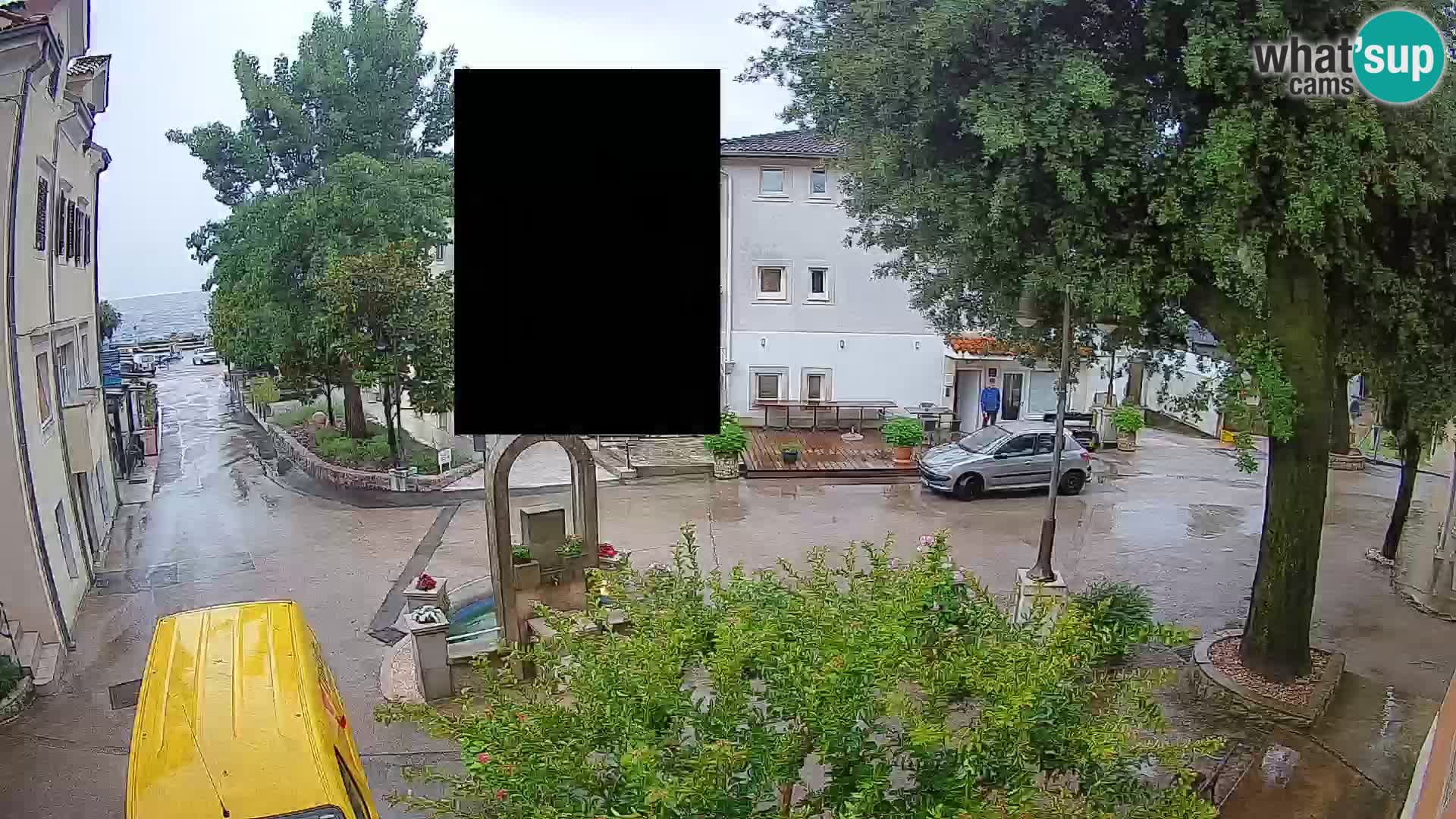 Webcam Centro Draga di Moschiena – Vista live sul centro