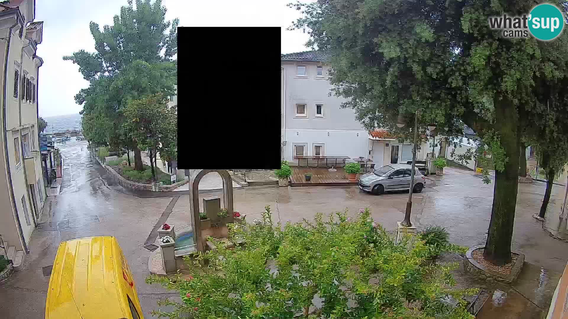 Webcam Mošćenička Draga Zentrum – Liveblick auf das Ortszentrum