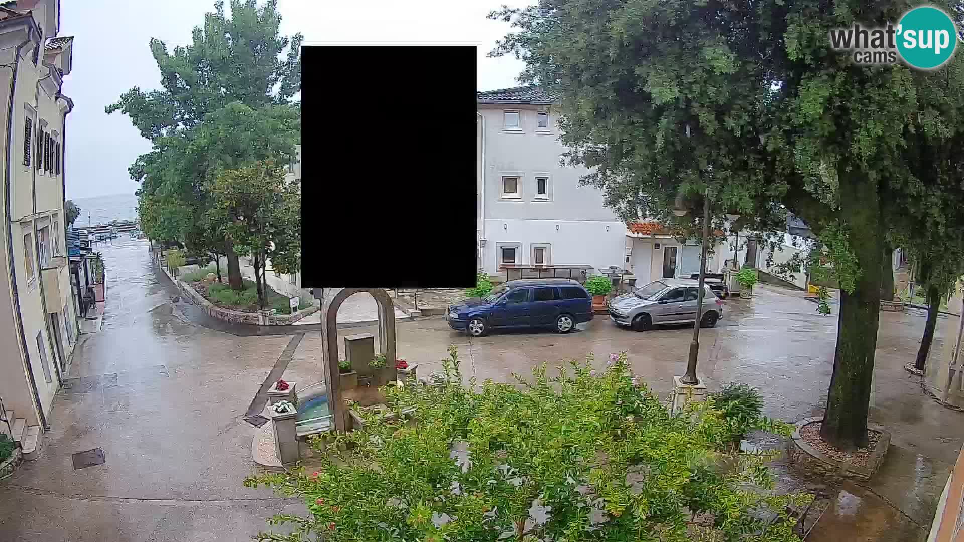 Webcam Mošćenička Draga Zentrum – Liveblick auf das Ortszentrum