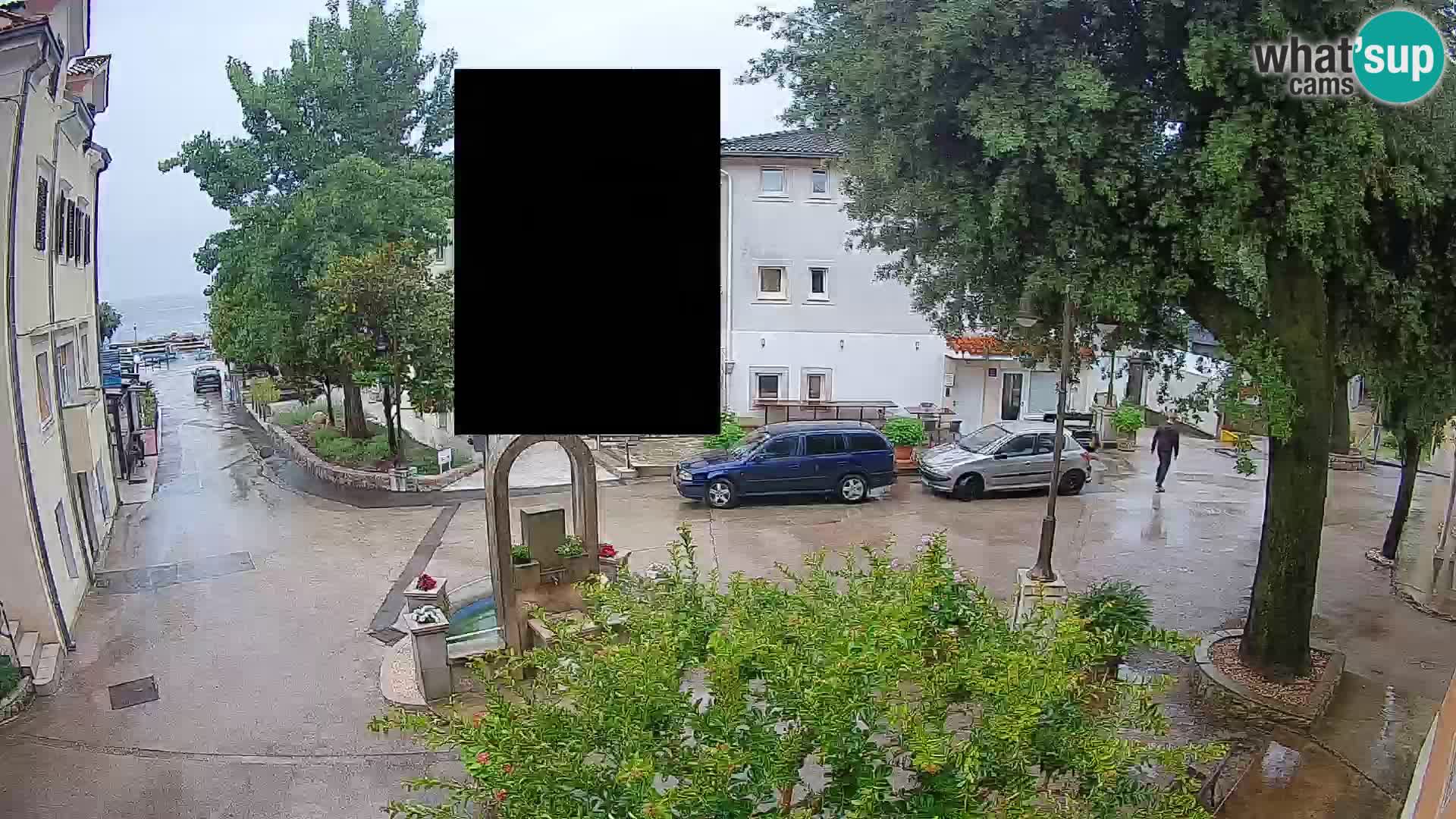 Webcam centre de Mošćenička Draga – Vue en direct du centre-ville
