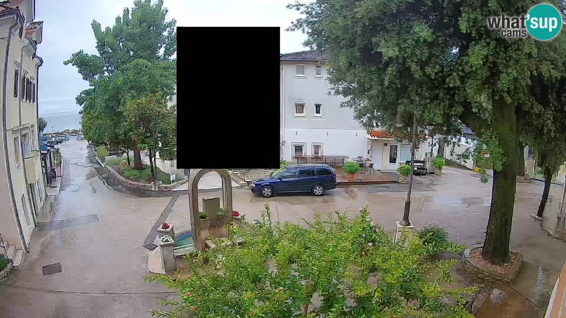 Webcam Centro Draga di Moschiena – Vista live sul centro