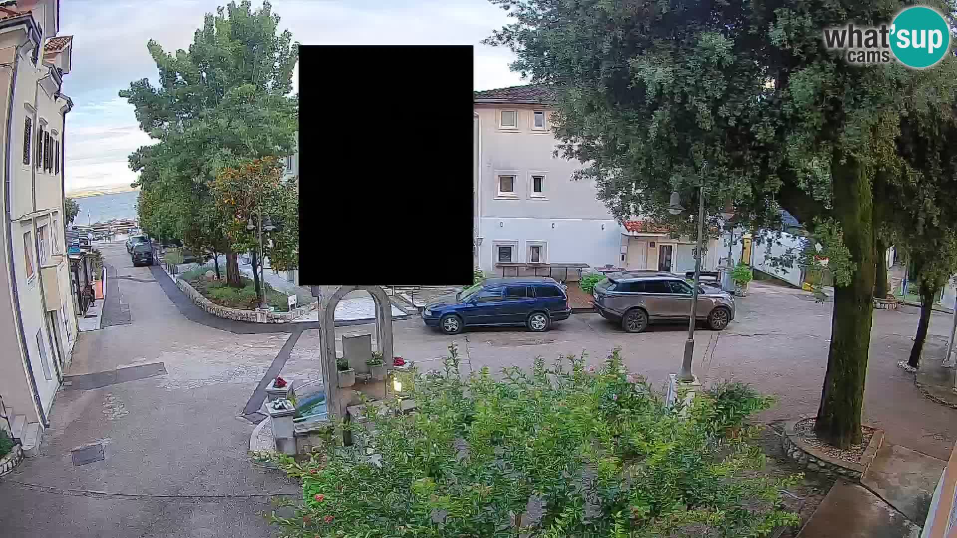 Webcam centre de Mošćenička Draga – Vue en direct du centre-ville