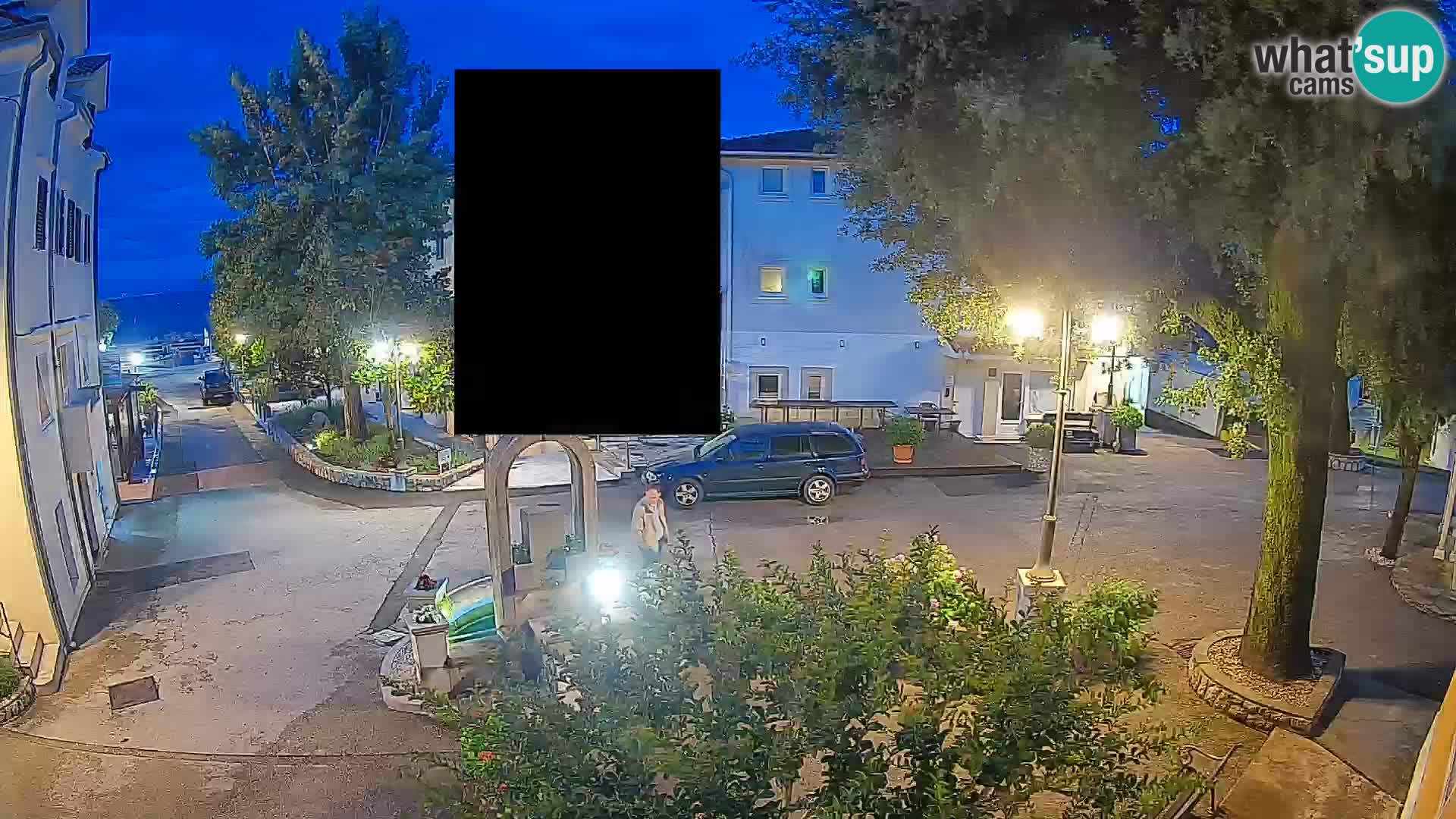 Webcam centre de Mošćenička Draga – Vue en direct du centre-ville