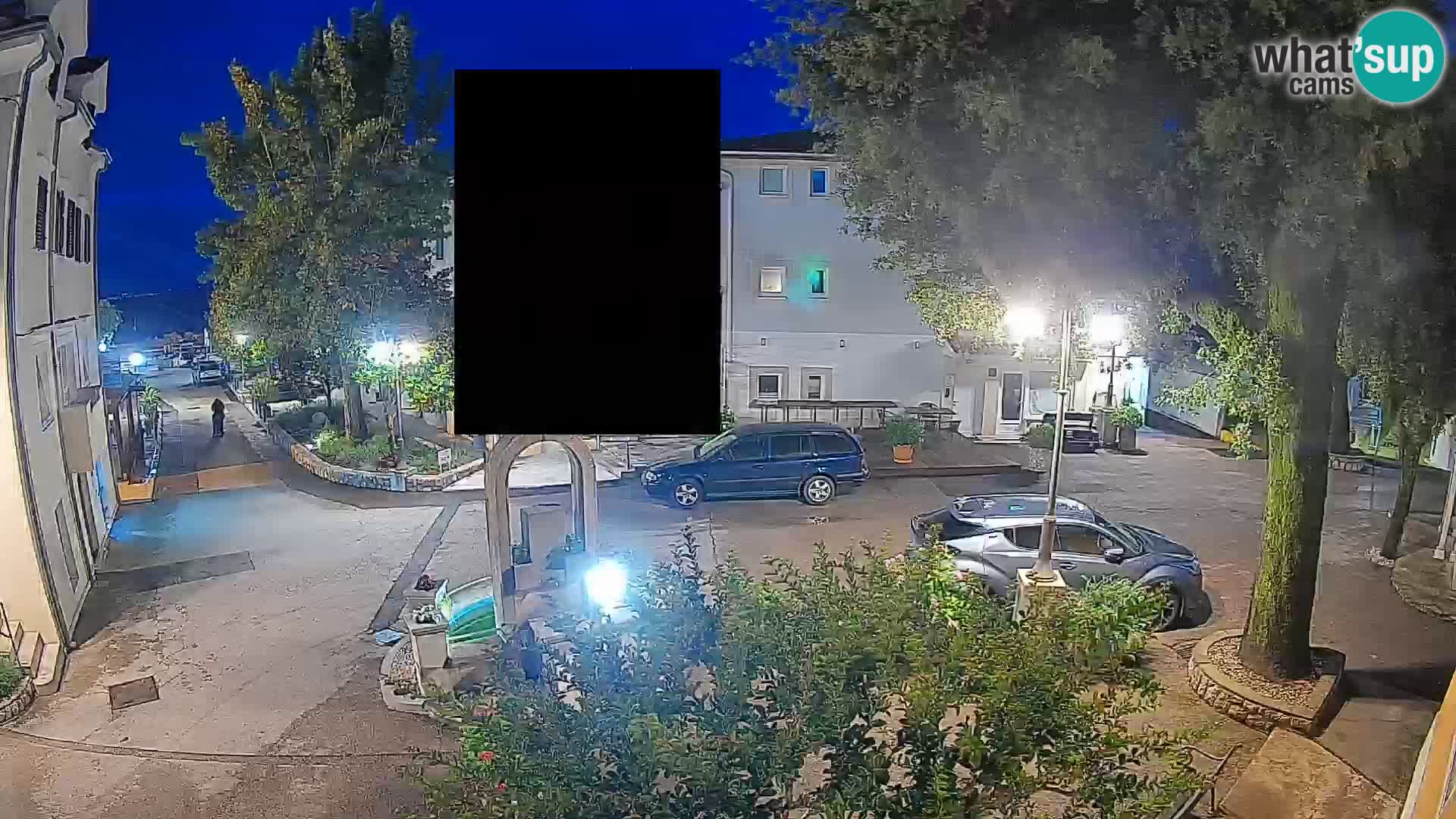 Webcam Mošćenička Draga Zentrum – Liveblick auf das Ortszentrum