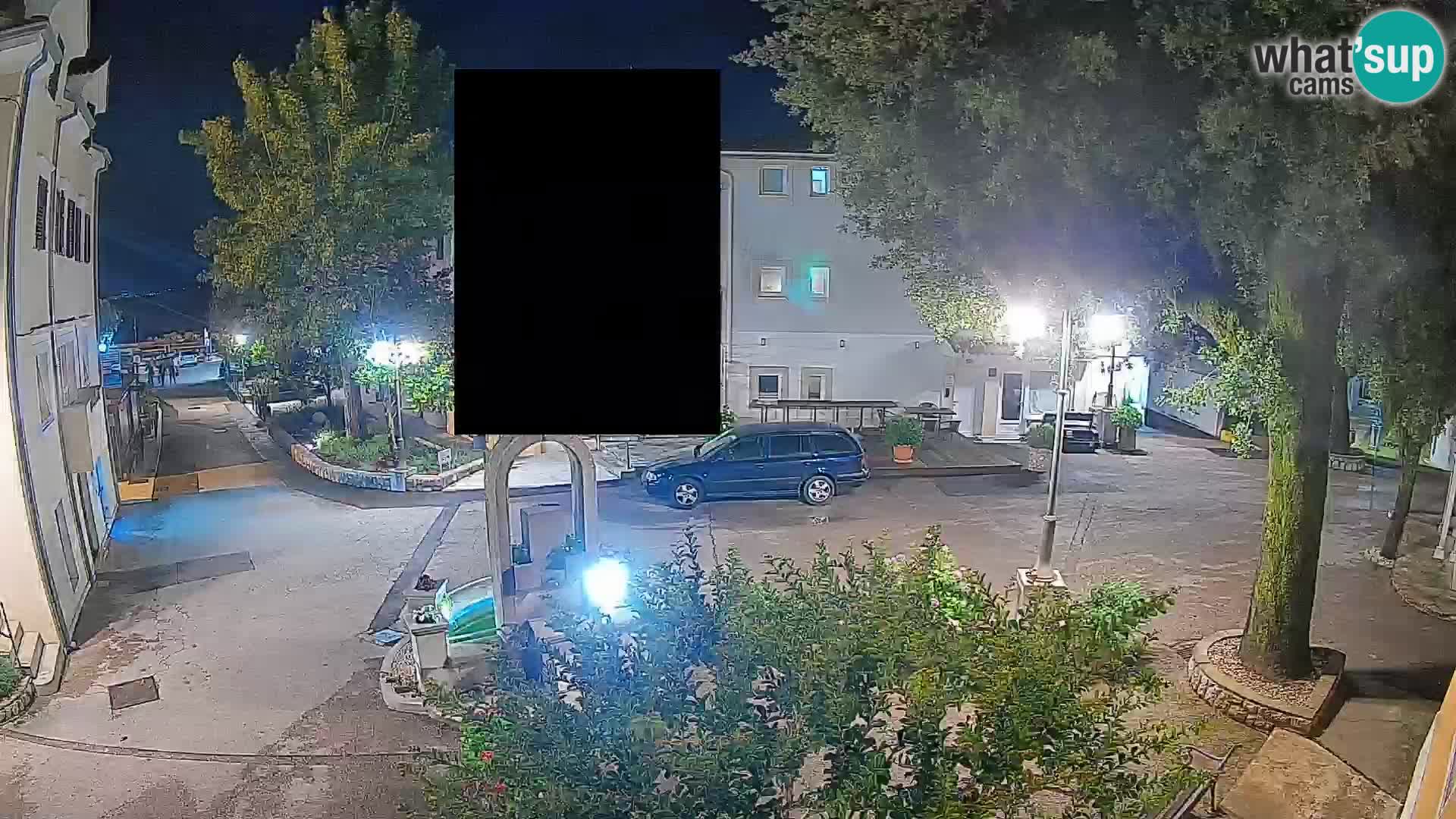 Webcam Mošćenička Draga Center – Live View of the Town Center