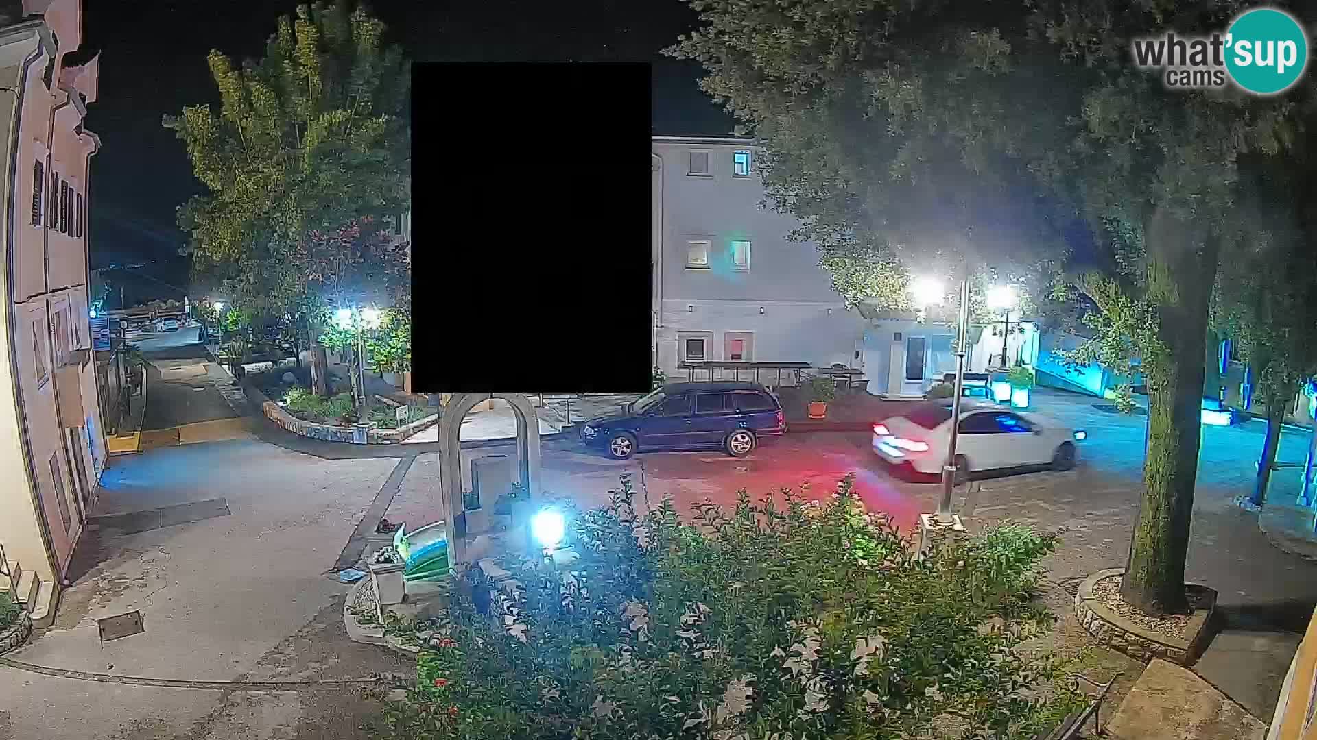 Webcam Mošćenička Draga Center – Live View of the Town Center
