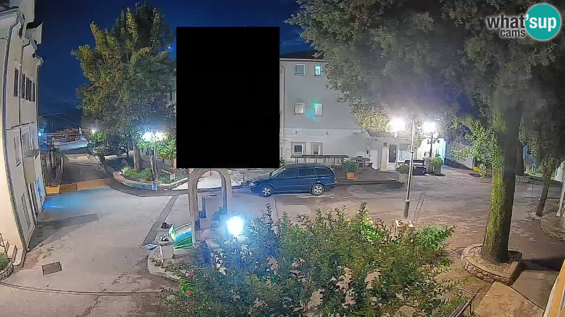 Webcam centre de Mošćenička Draga – Vue en direct du centre-ville