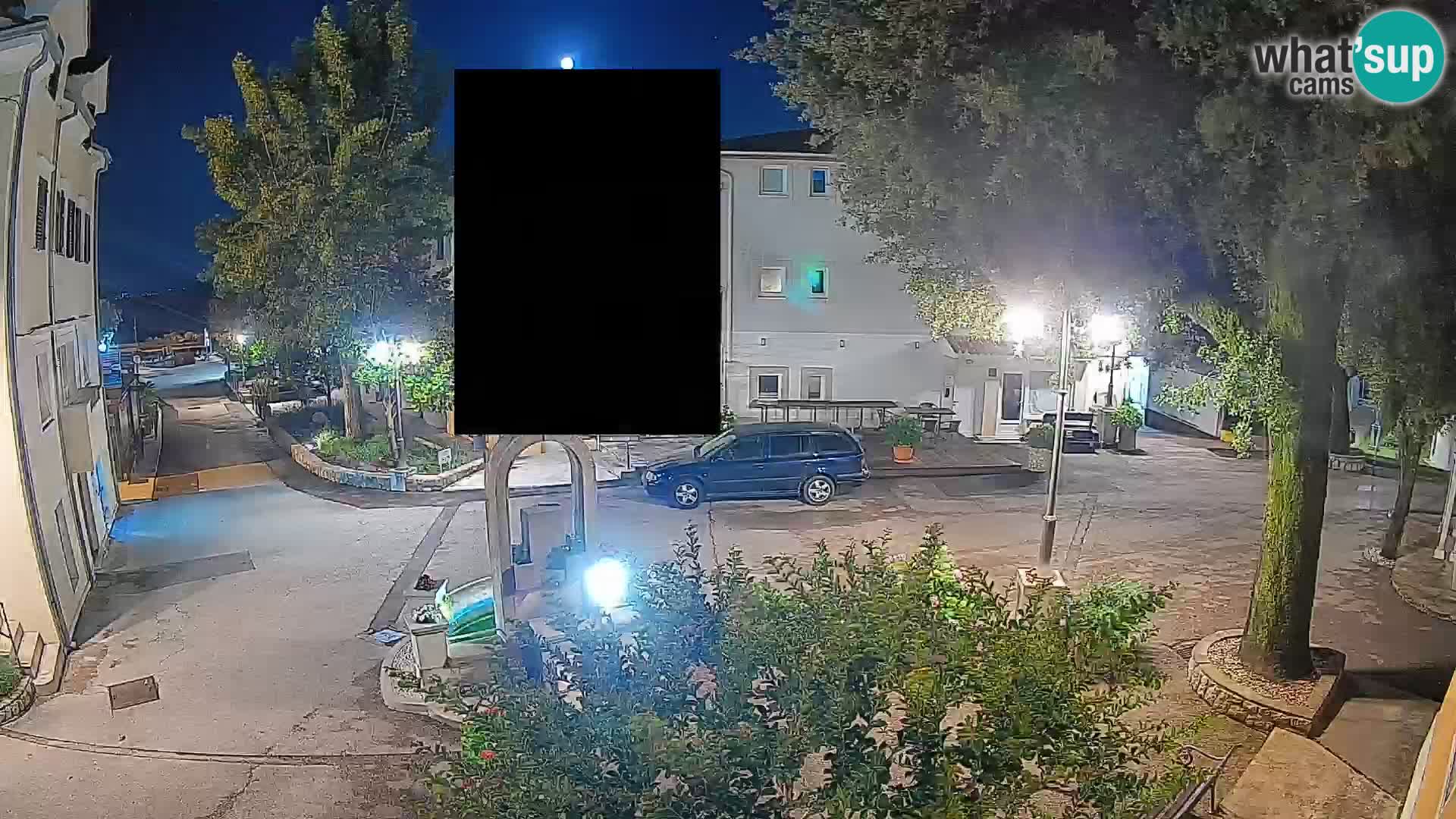 Webcam Mošćenička Draga Center – Live View of the Town Center