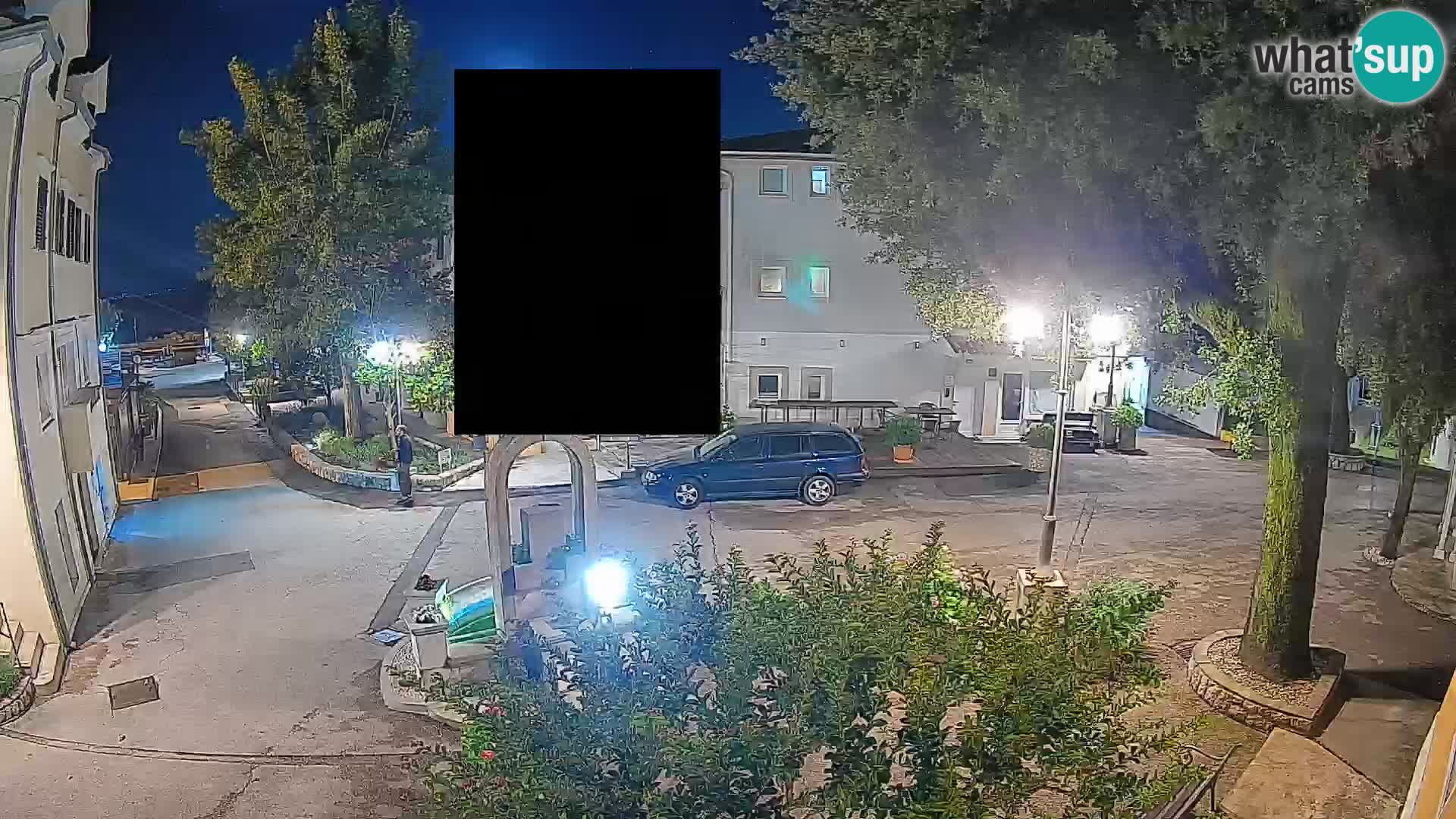 Webcam centre de Mošćenička Draga – Vue en direct du centre-ville