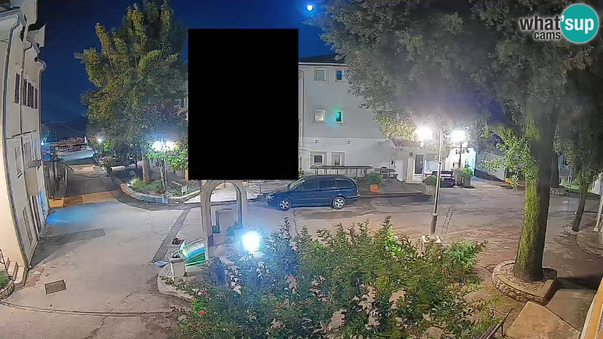 Webcam Mošćenička Draga Center – Live View of the Town Center