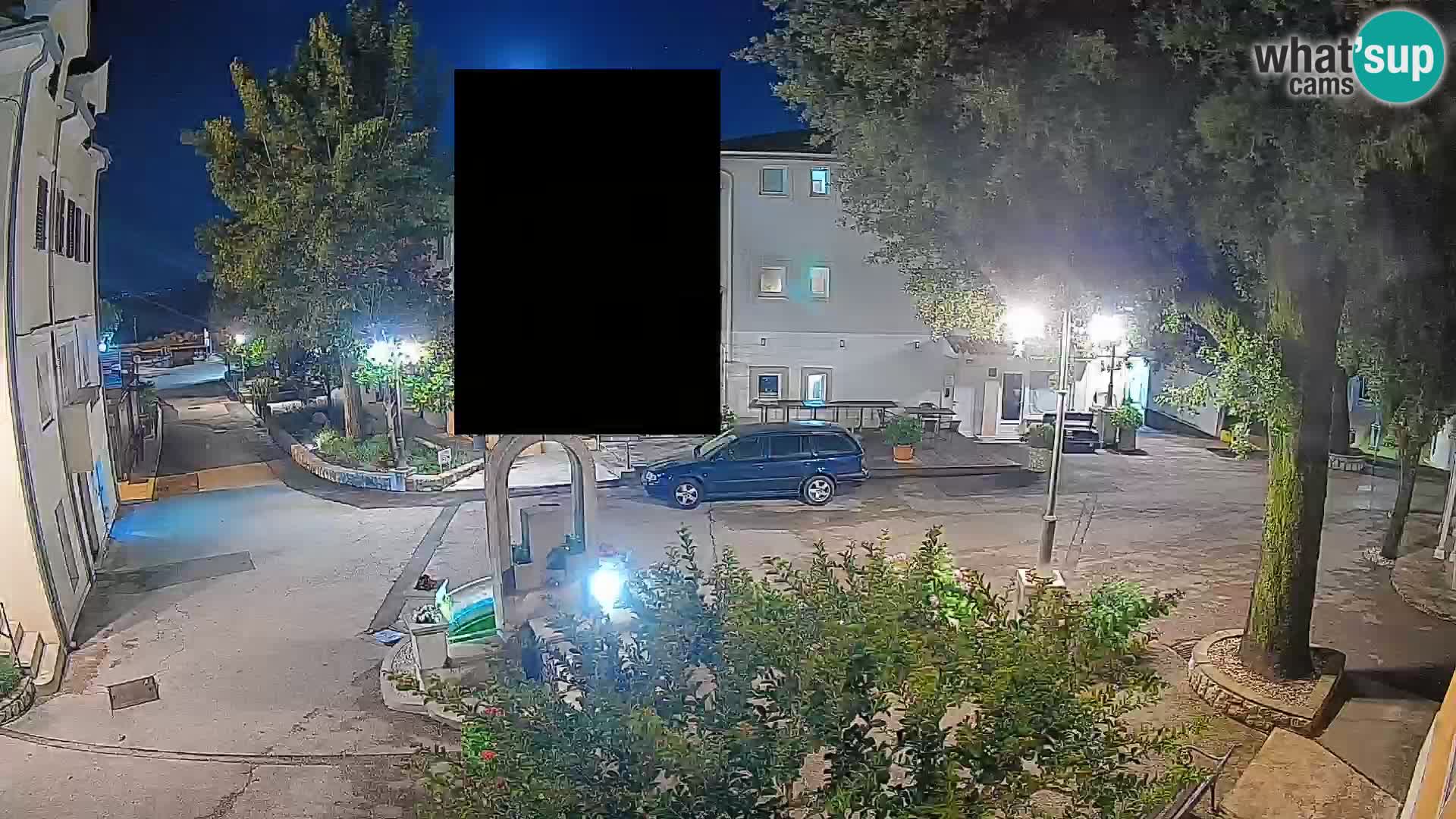 Webcam Mošćenička Draga Center – Live View of the Town Center