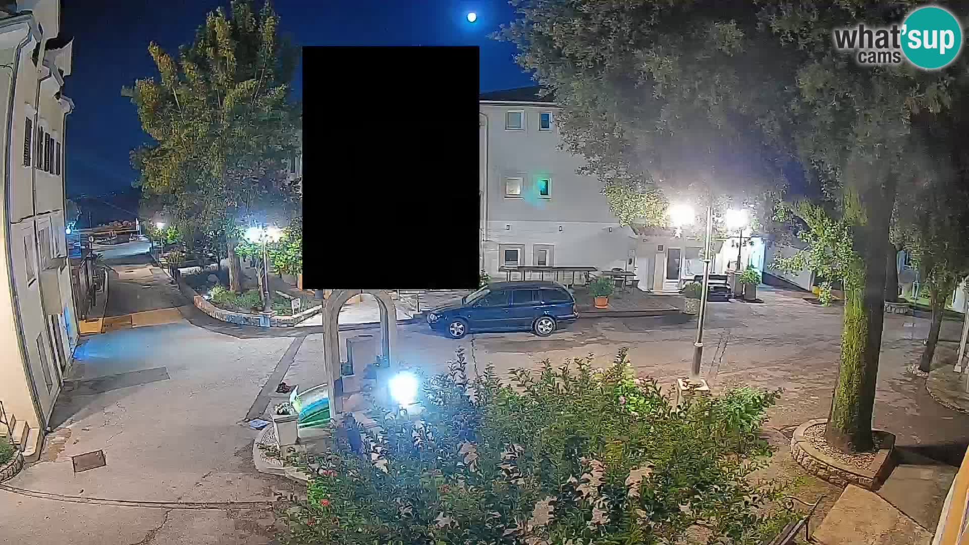 Webcam Mošćenička Draga Center – Live View of the Town Center
