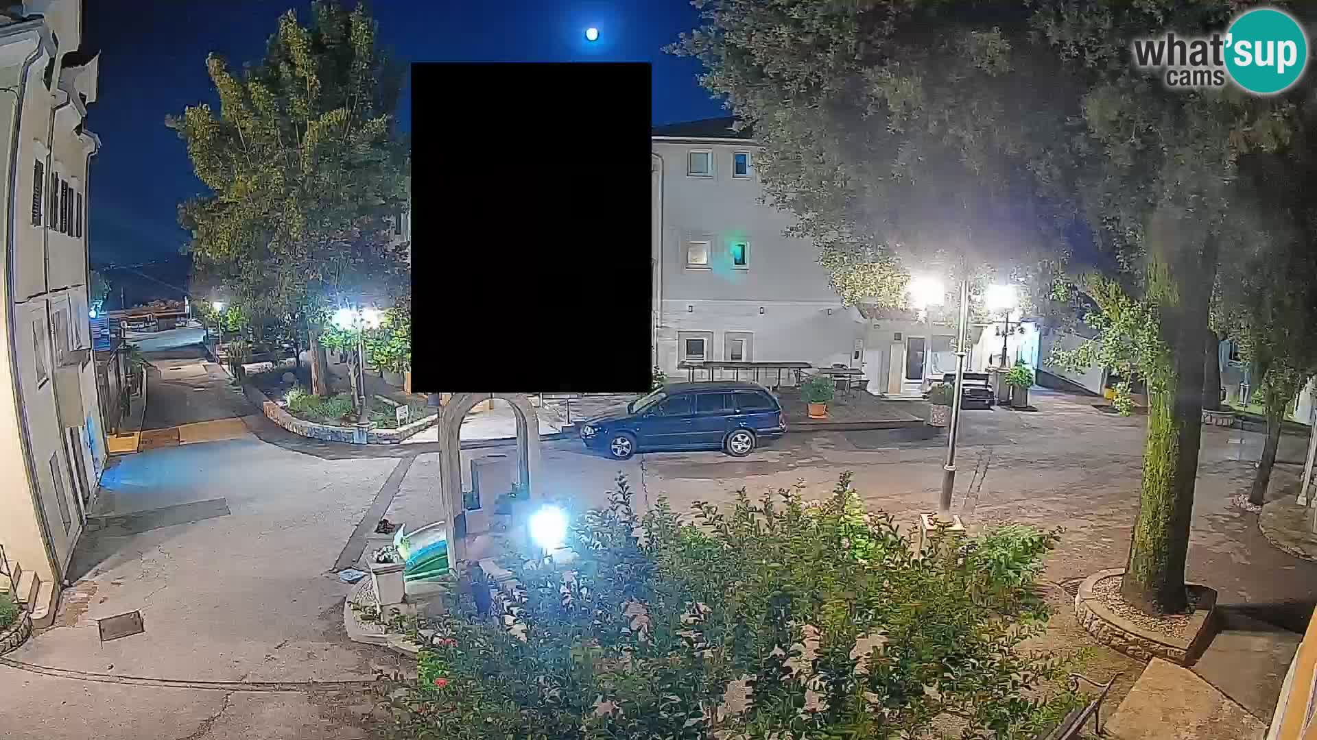 Webcam Centre de Mošćenička Draga – Vue en direct du centre-ville