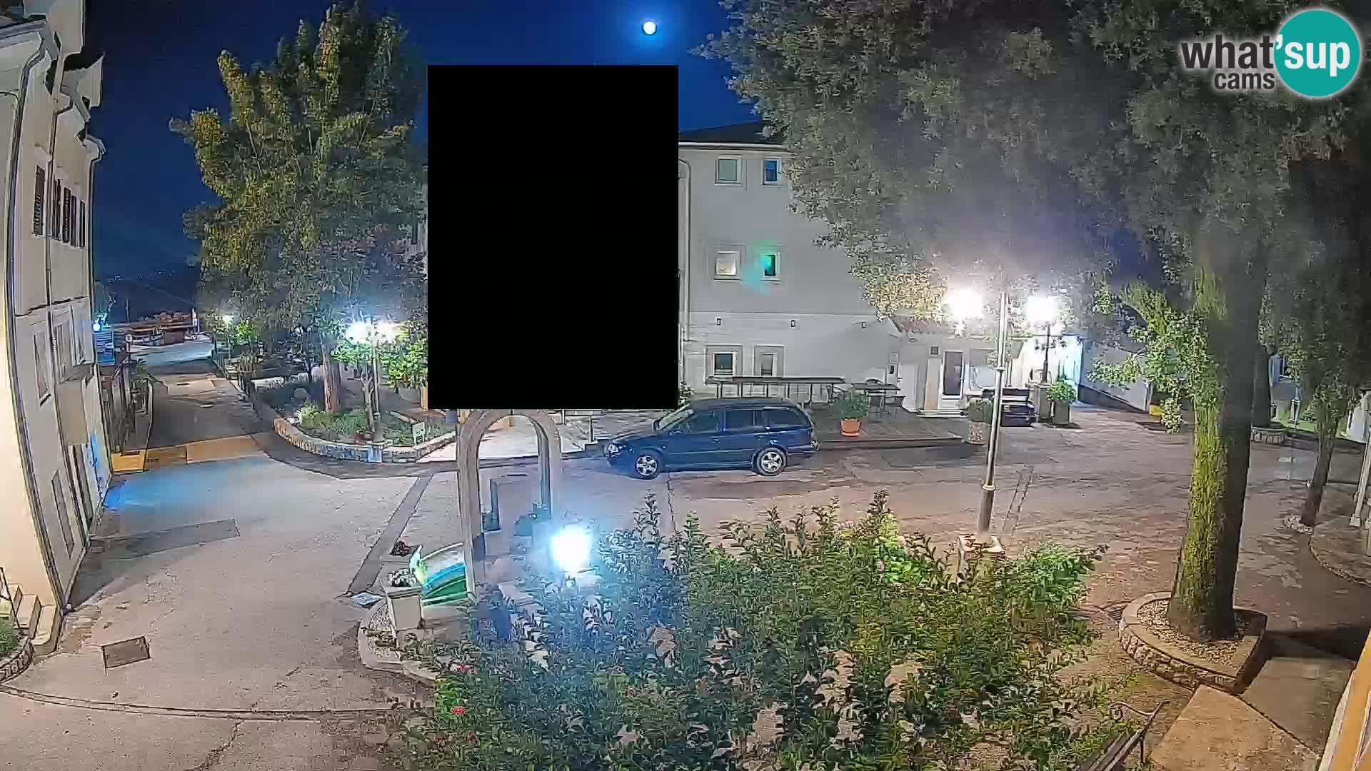 Webcam centre de Mošćenička Draga – Vue en direct du centre-ville
