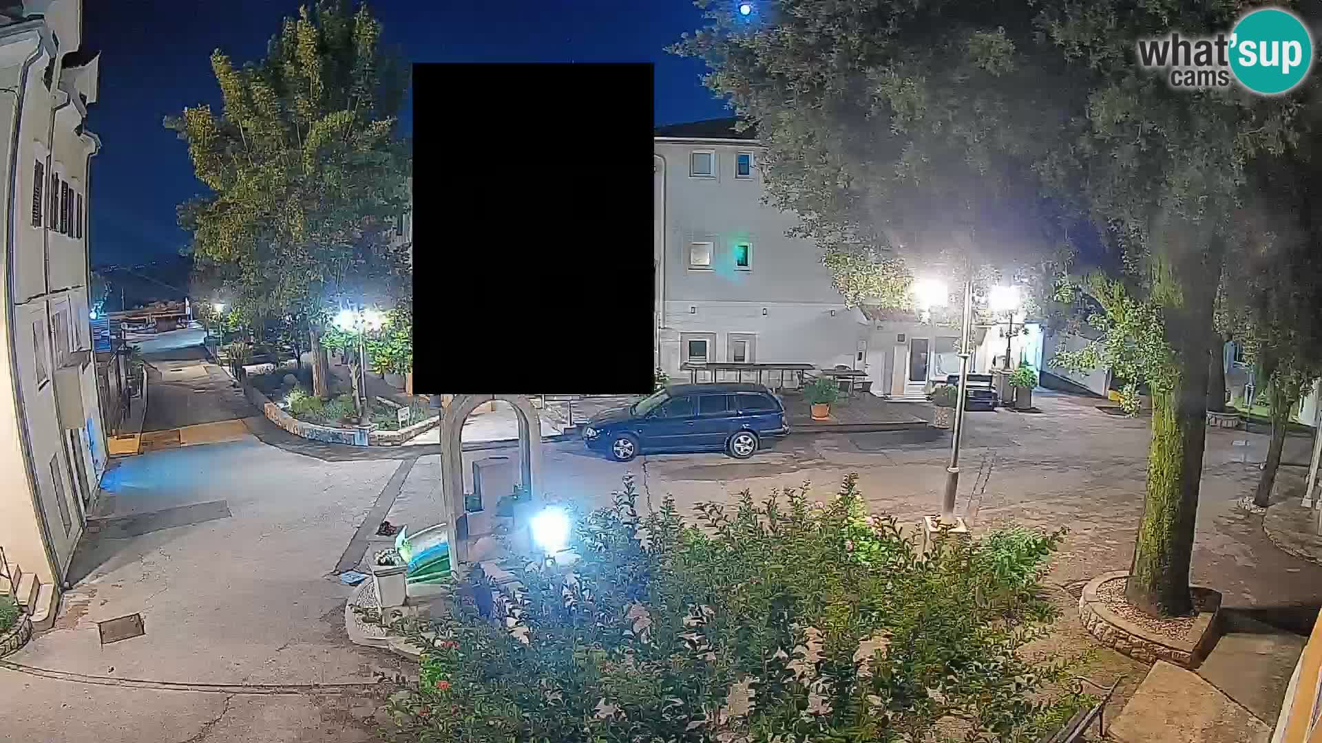 Webcam centre de Mošćenička Draga – Vue en direct du centre-ville