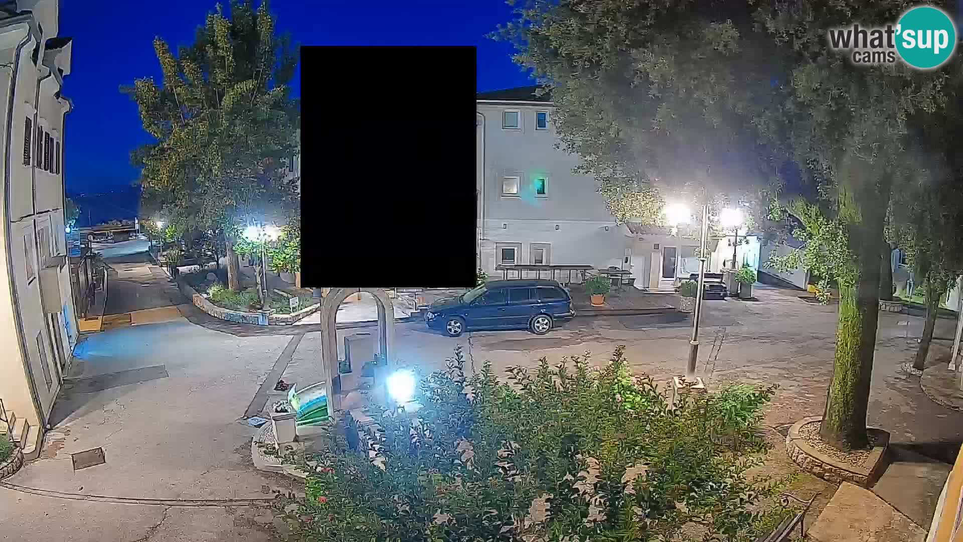 Webcam Centro Draga di Moschiena – Vista live sul centro