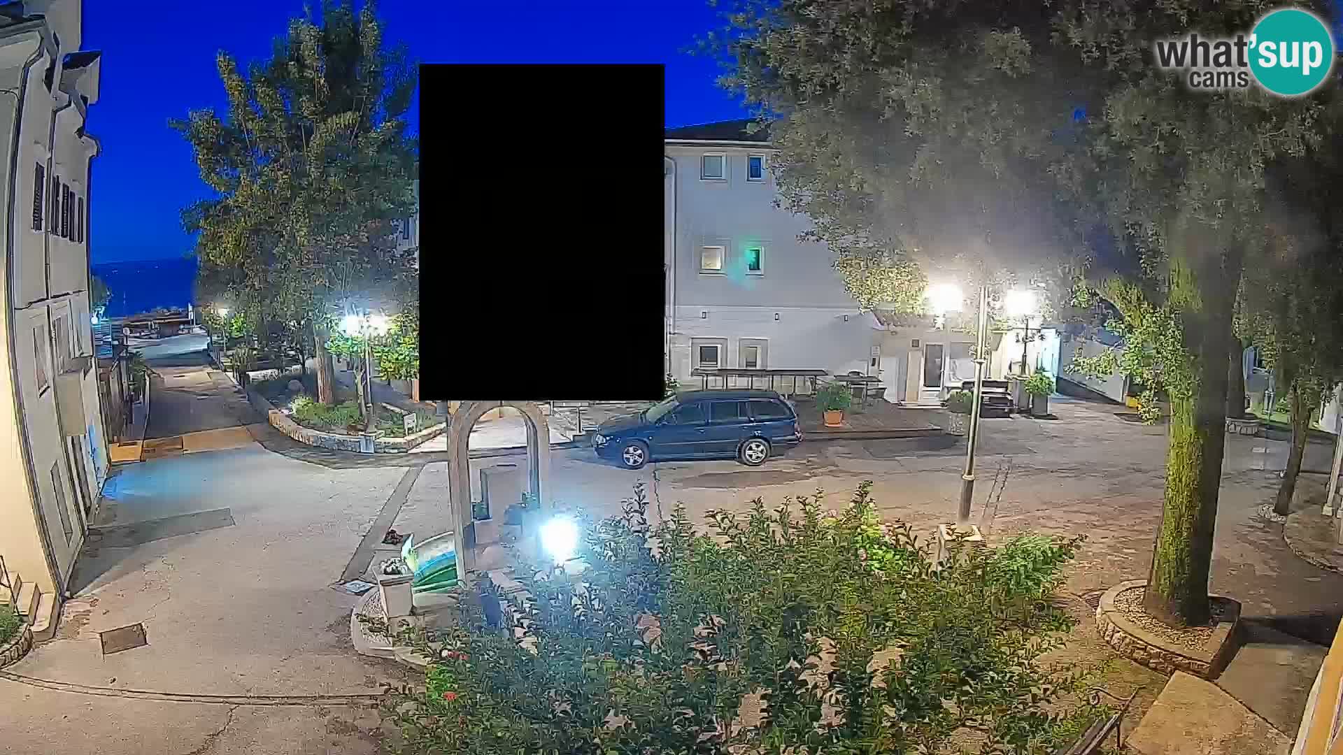 Webcam Mošćenička Draga Zentrum – Liveblick auf das Ortszentrum