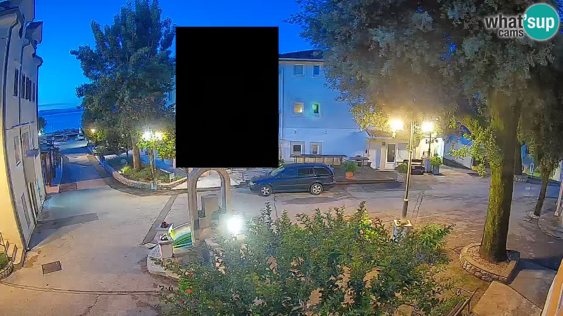 Webcam Centre de Mošćenička Draga – Vue en direct du centre-ville