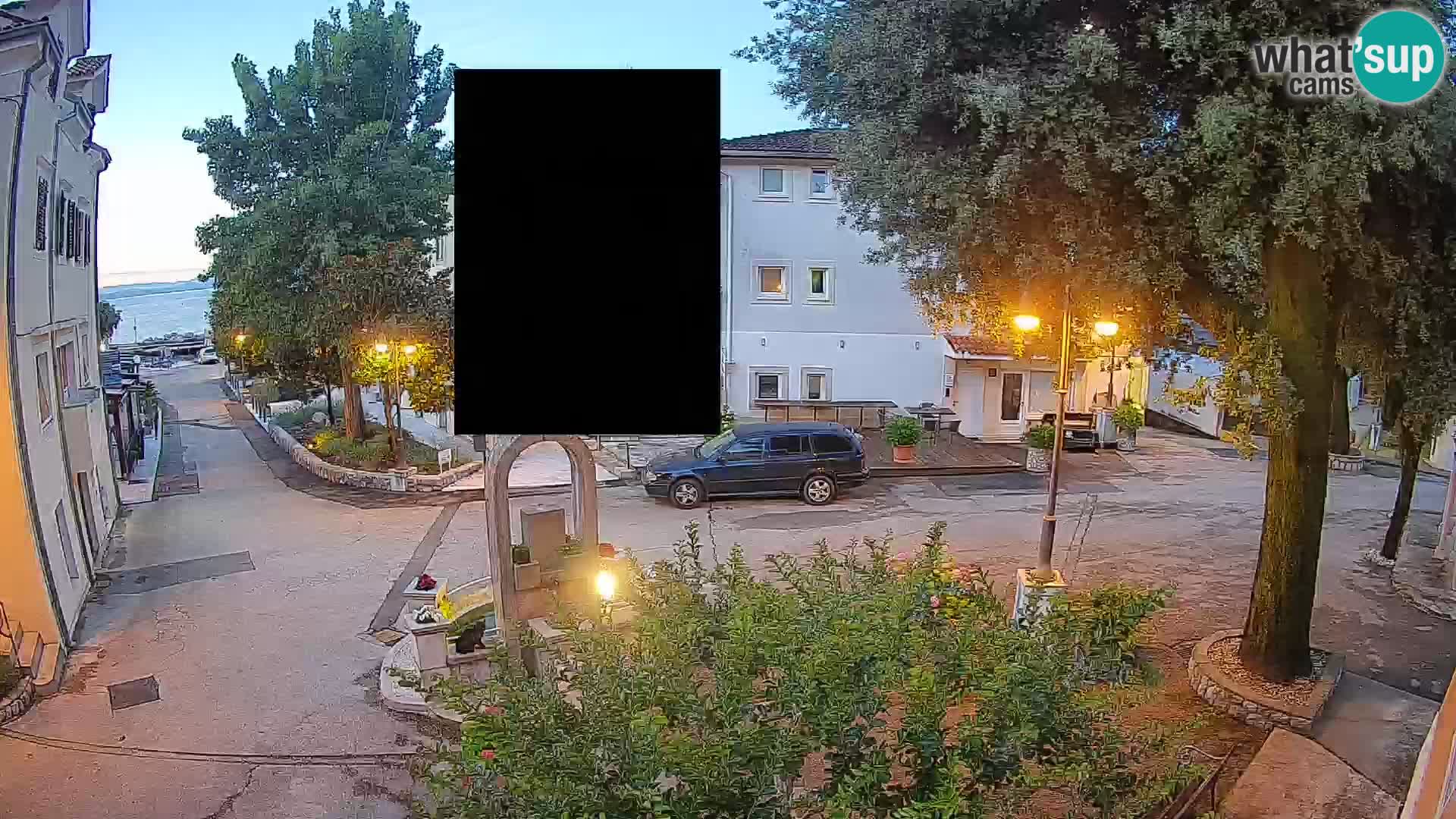 Webcam Centro Draga di Moschiena – Vista live sul centro