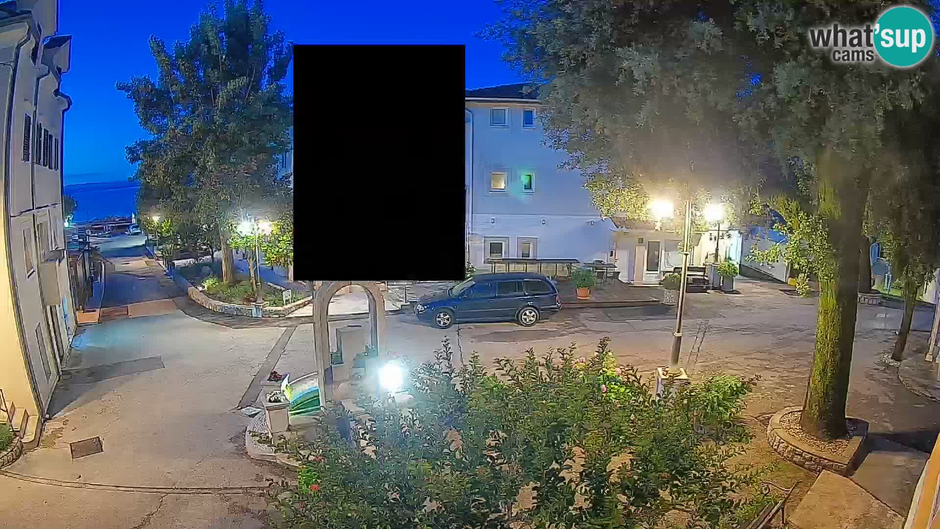 Webcam Mošćenička Draga Zentrum – Liveblick auf das Ortszentrum