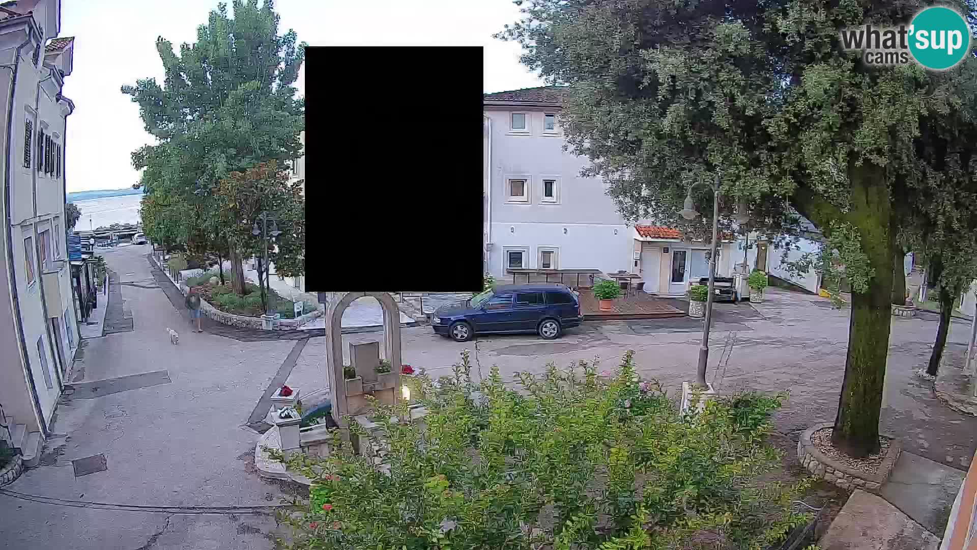 Webcam Centre de Mošćenička Draga – Vue en direct du centre-ville