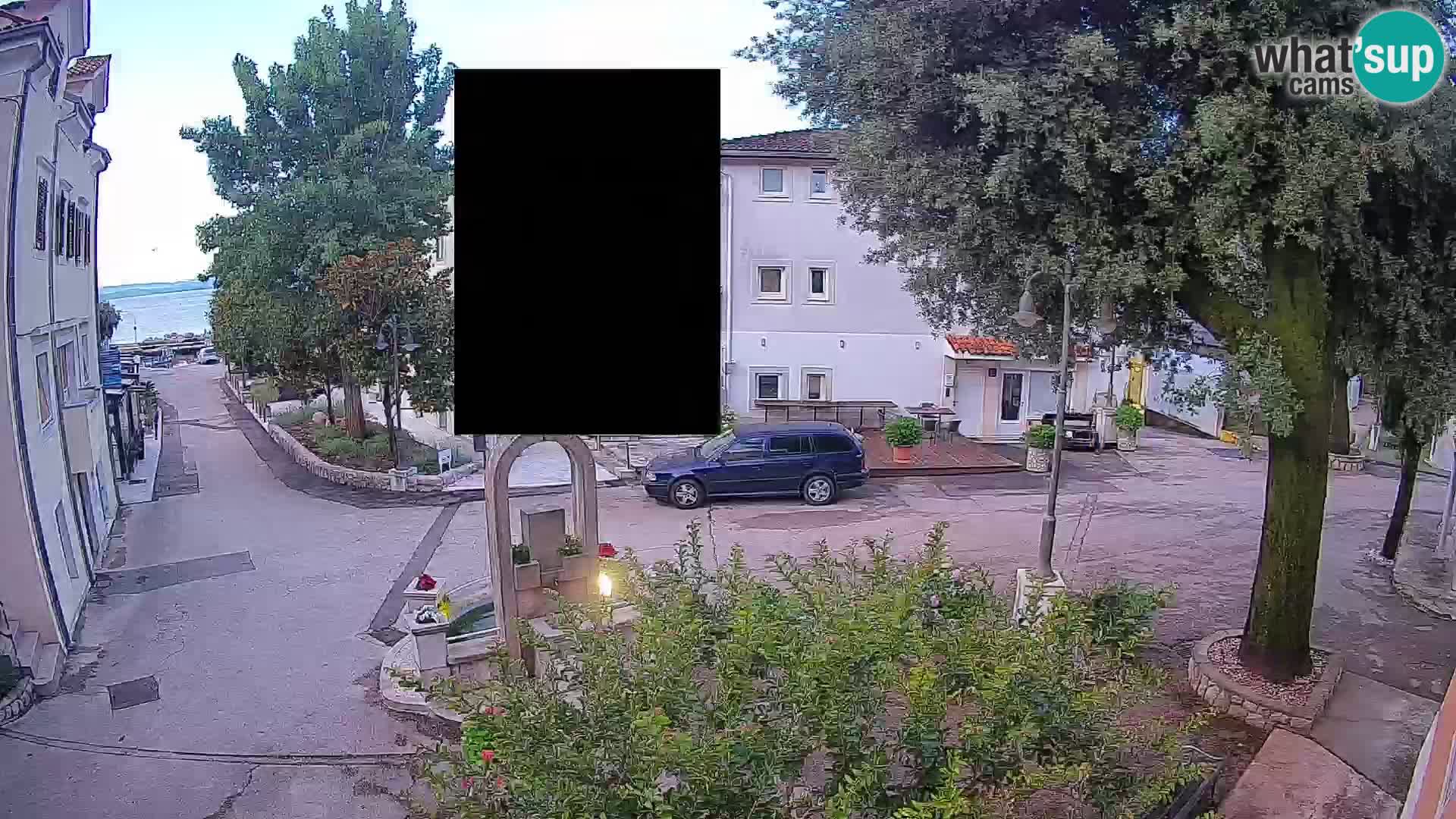 Webcam Centre de Mošćenička Draga – Vue en direct du centre-ville