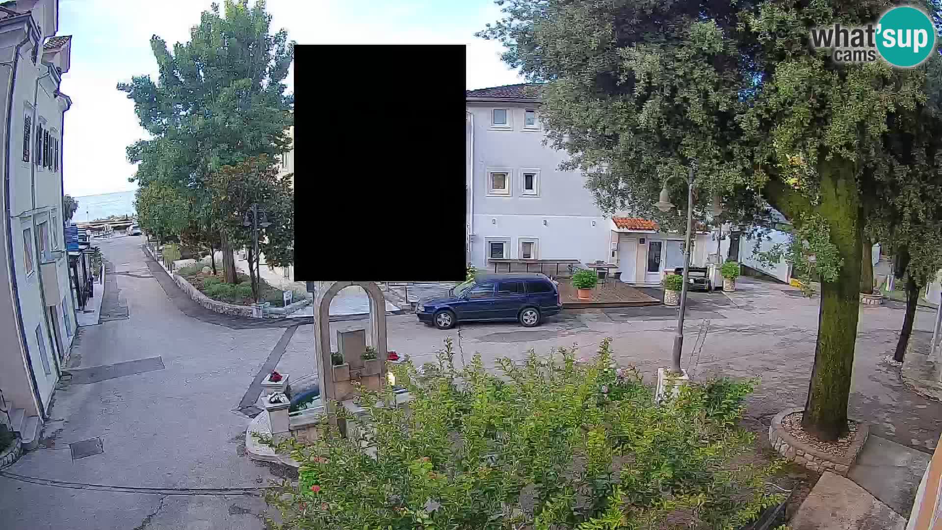 Webcam Centro Draga di Moschiena – Vista live sul centro