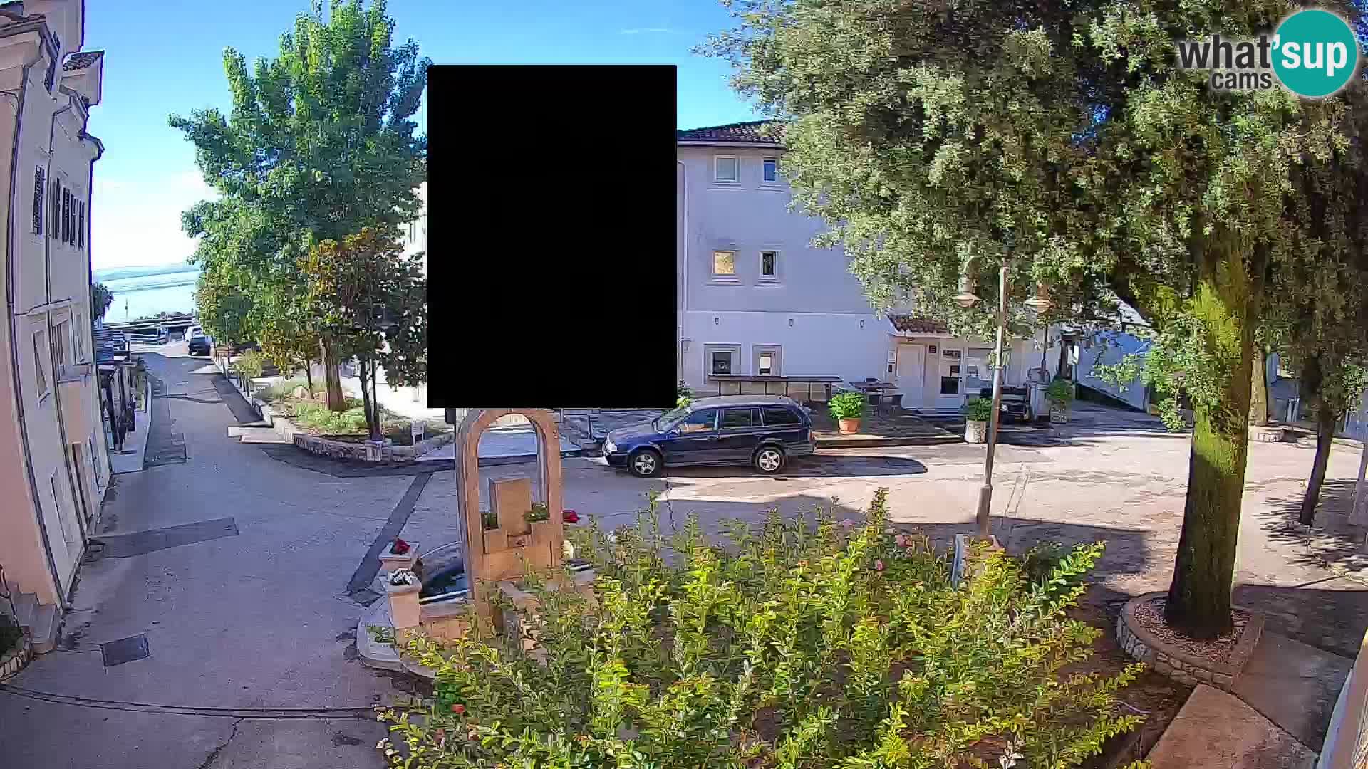 Webcam centre de Mošćenička Draga – Vue en direct du centre-ville