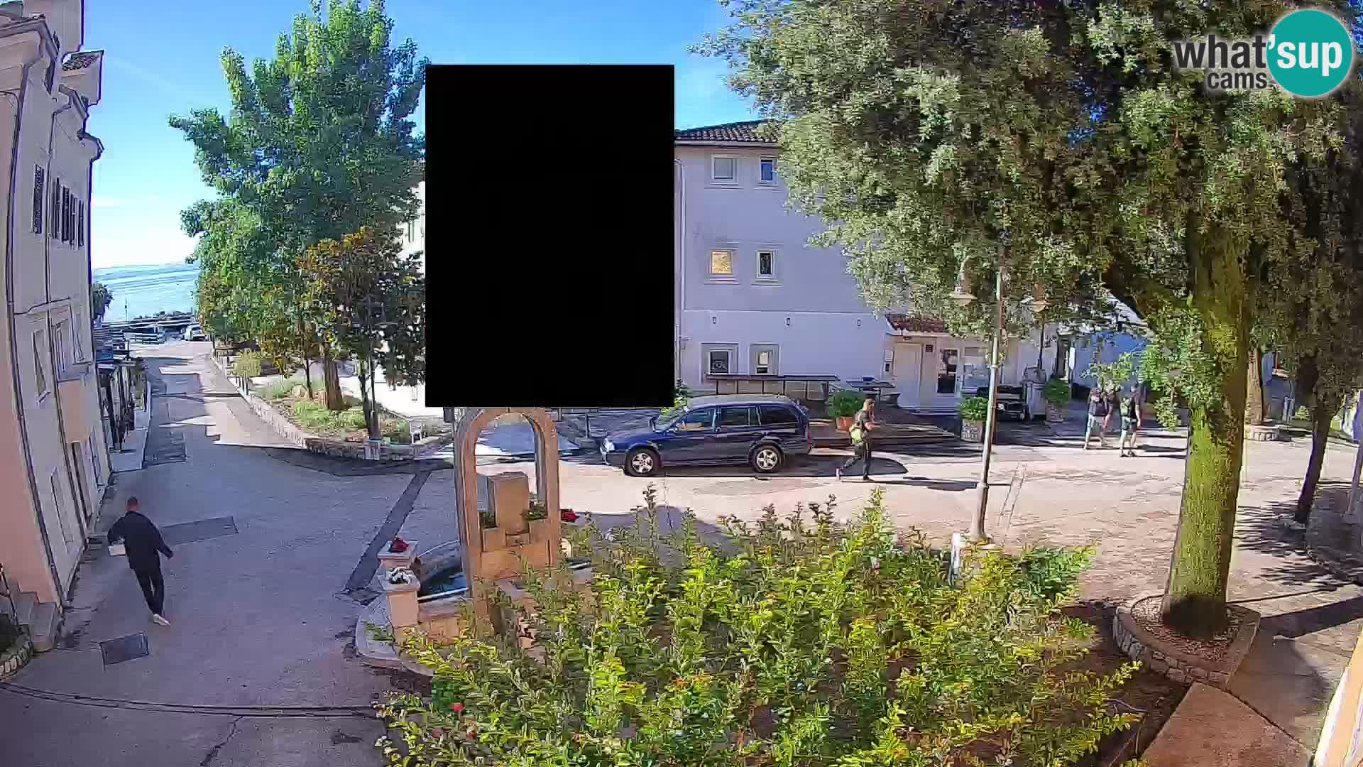 Webcam Mošćenička Draga Zentrum – Liveblick auf das Ortszentrum