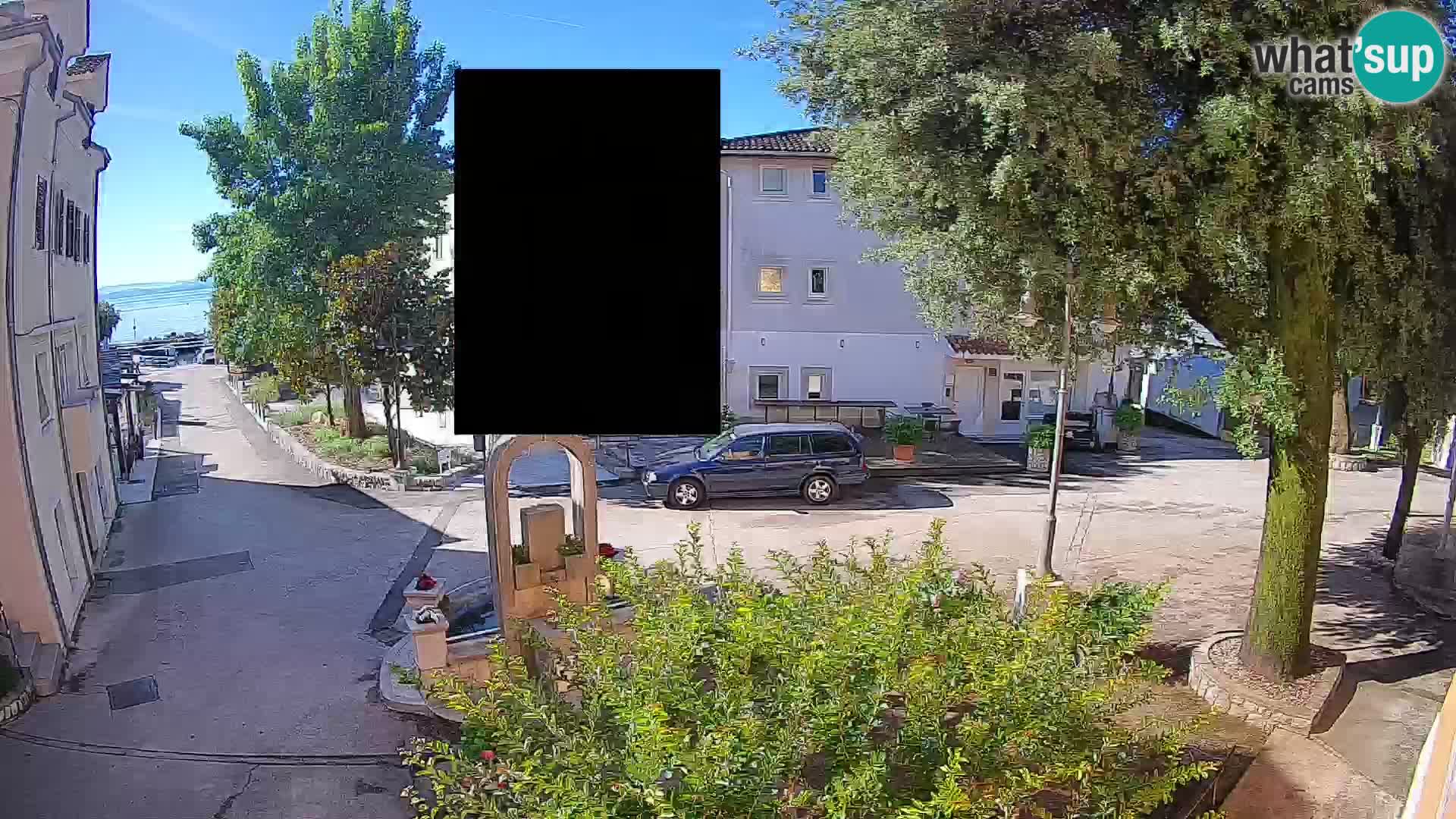 Webcam centre de Mošćenička Draga – Vue en direct du centre-ville